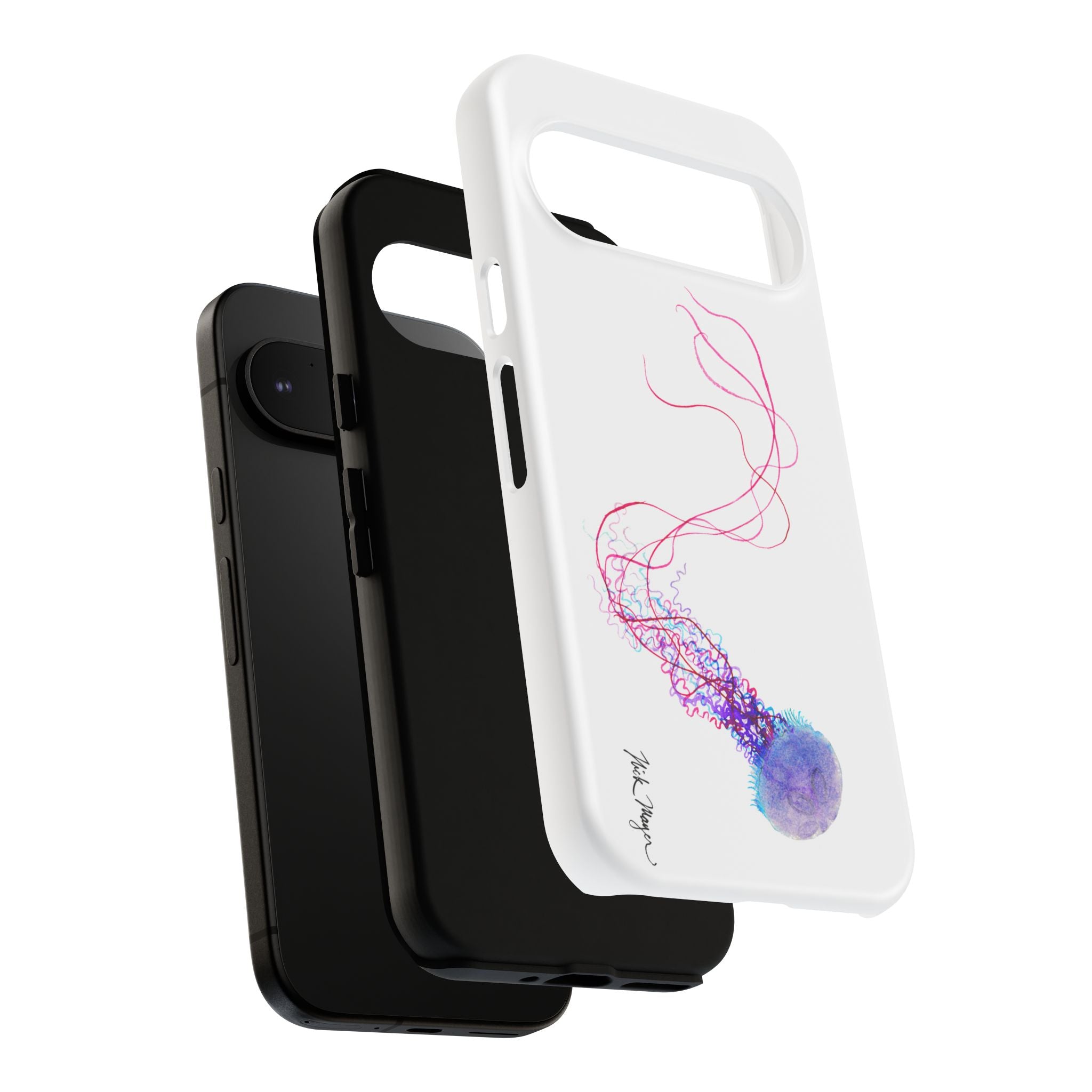 Purple Jellyfish I Phone Case (Samsung)