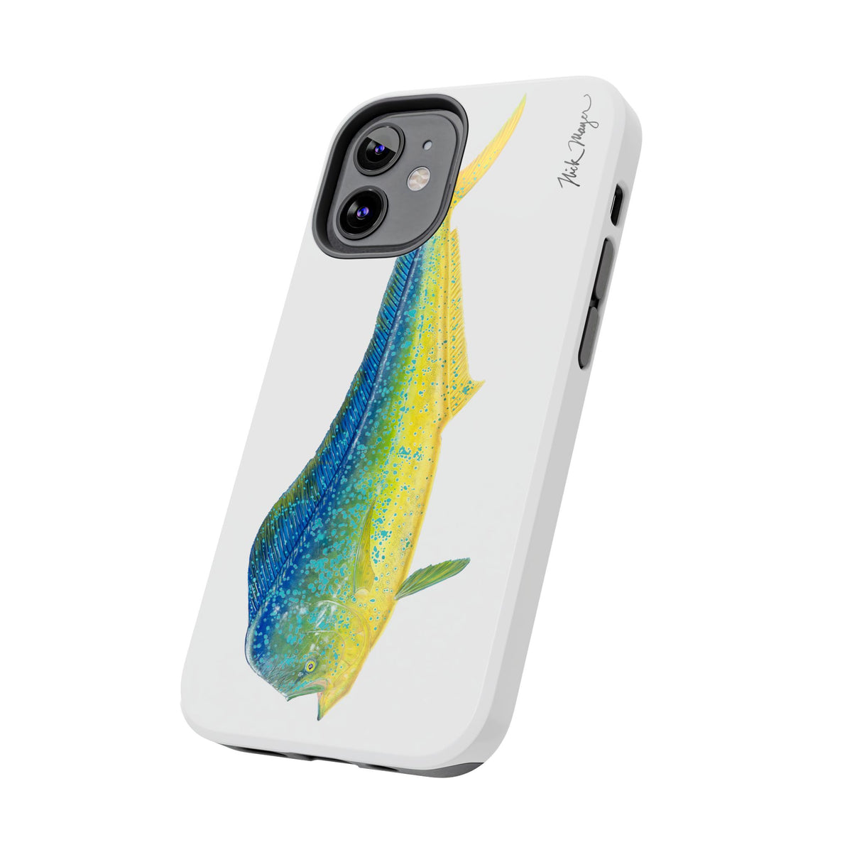 Bull Mahi White Phone Case (iPhone) Printify