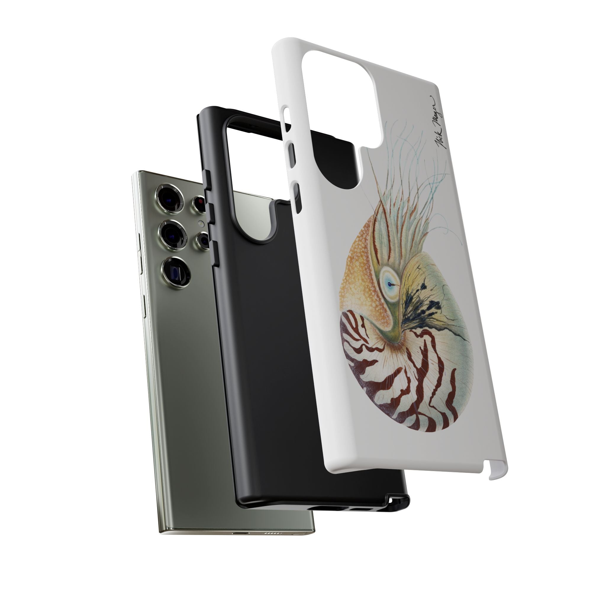 Chambered Nautilus Phone Case (Samsung) Printify