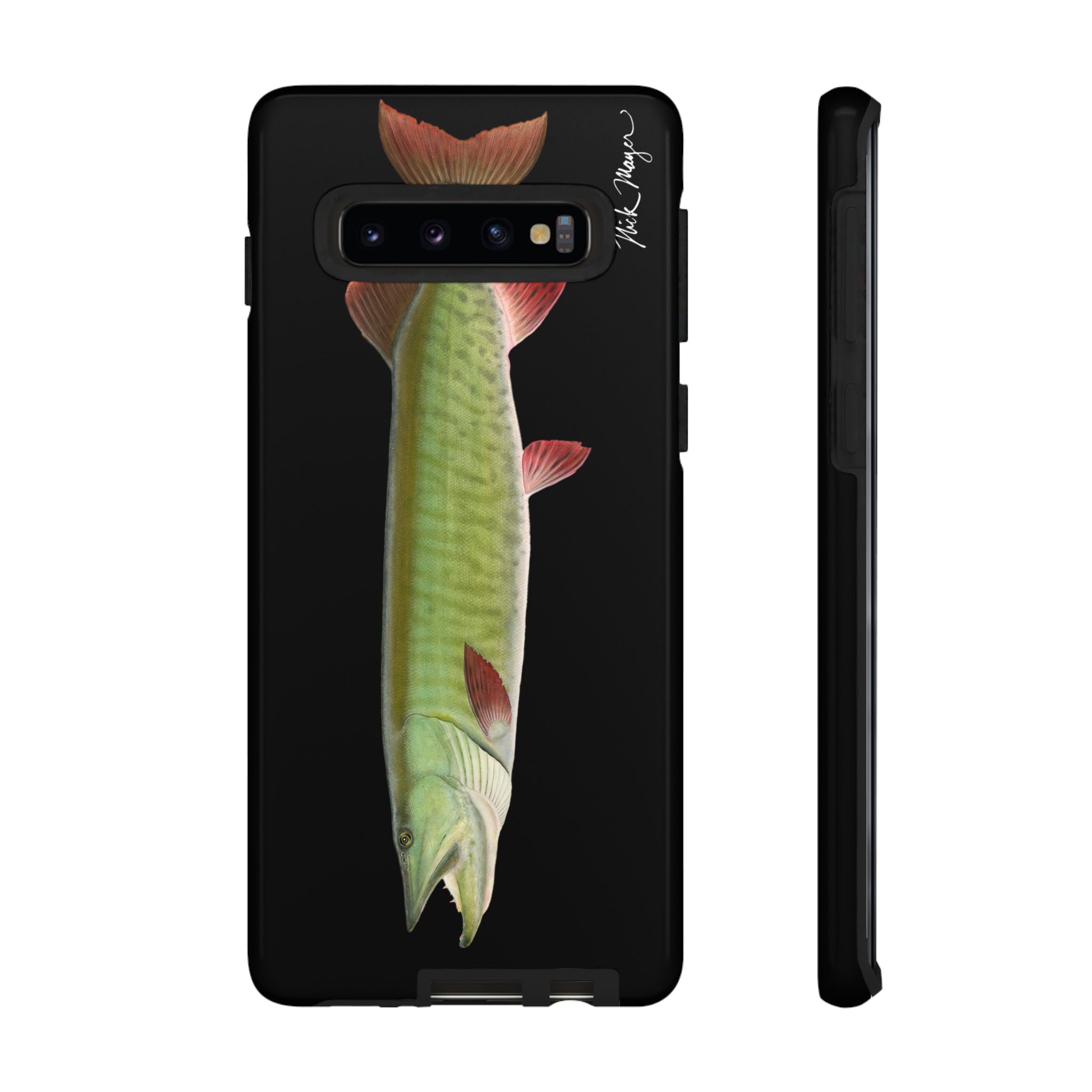 Trophy Muskie Black Phone Case (Samsung)