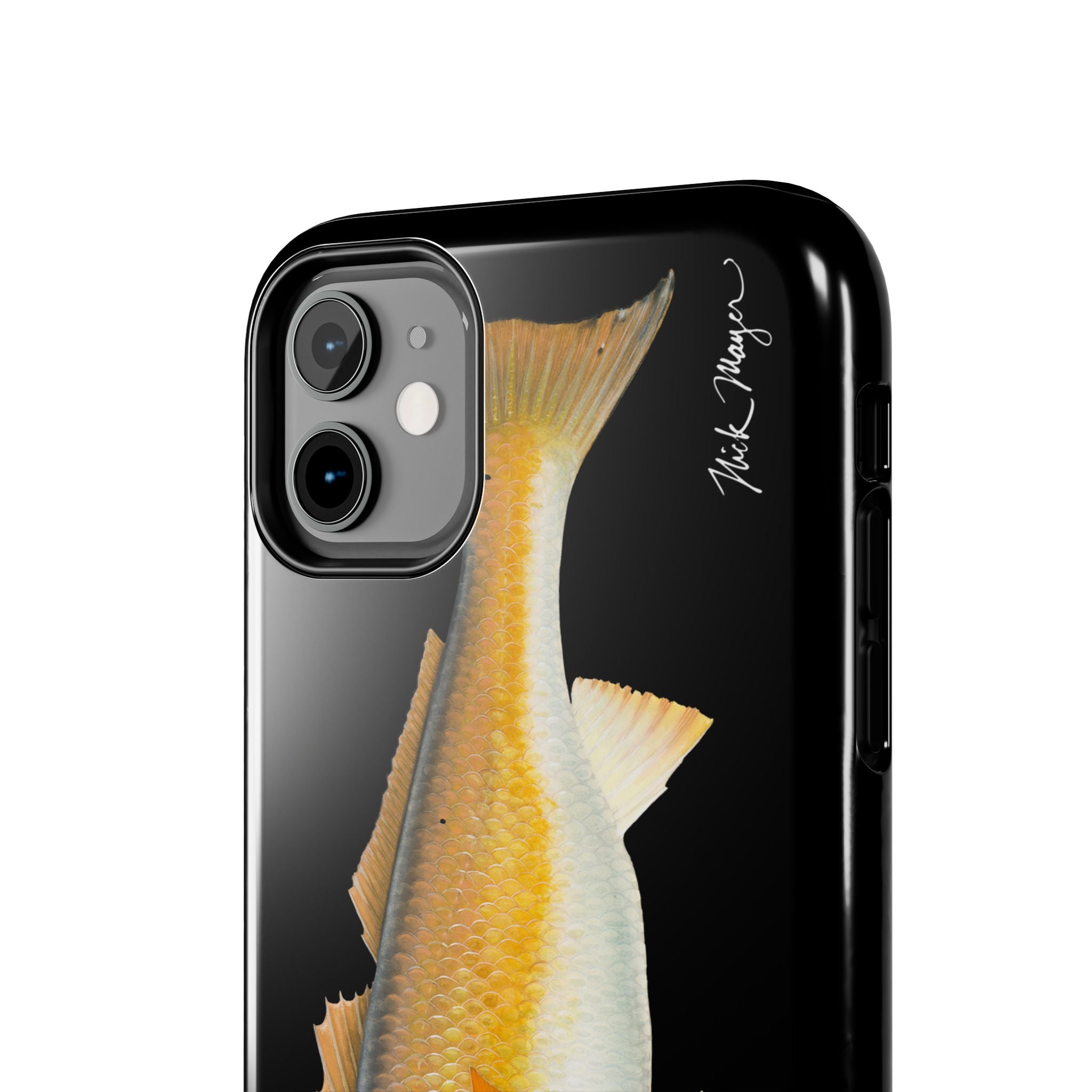 Bull Redfish Black Phone Case (iPhone)