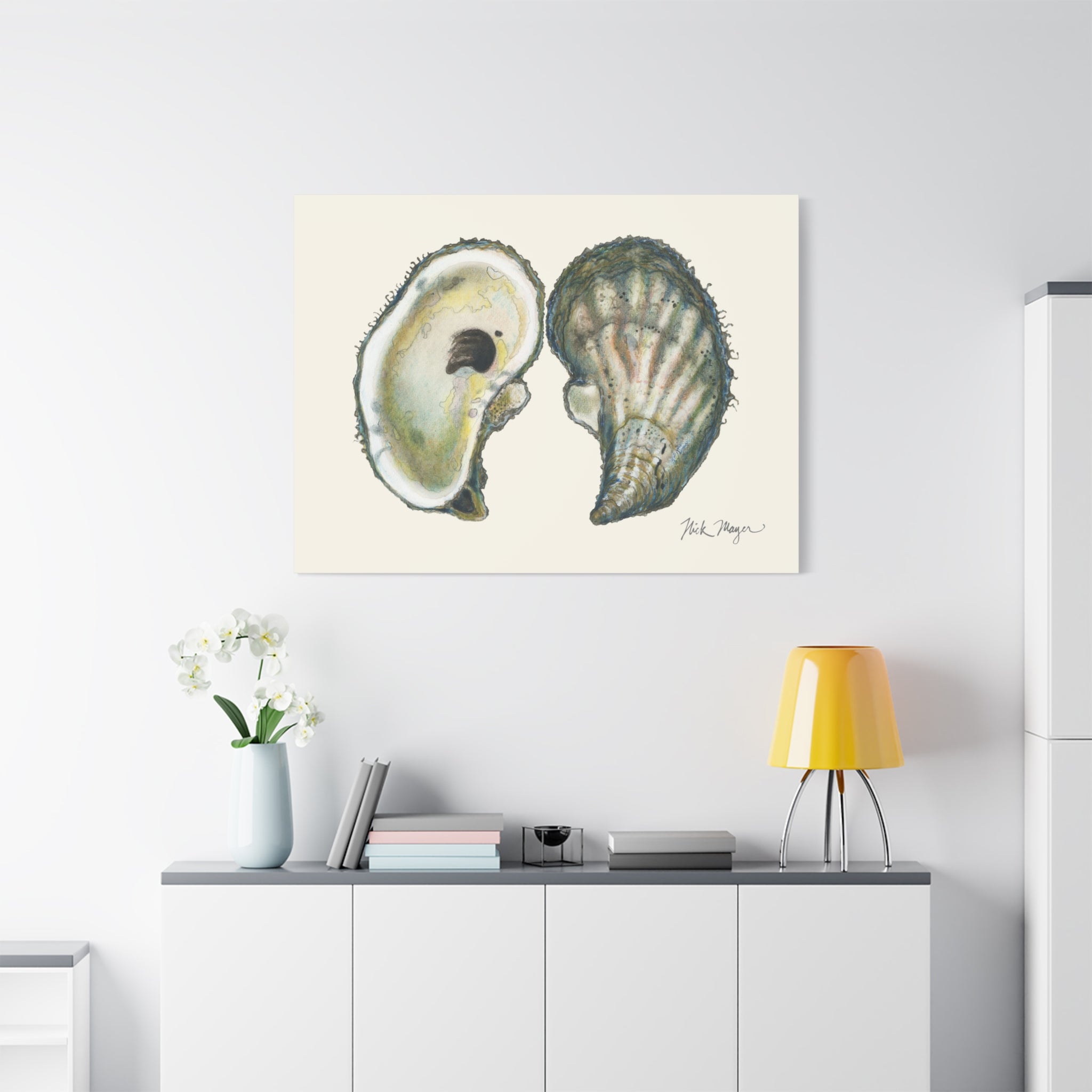 Atlantic Oysters I Canvas Print