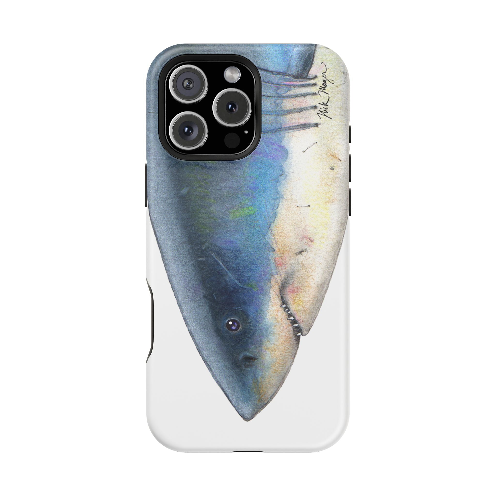 Great White Shark Face MagSafe iPhone Case