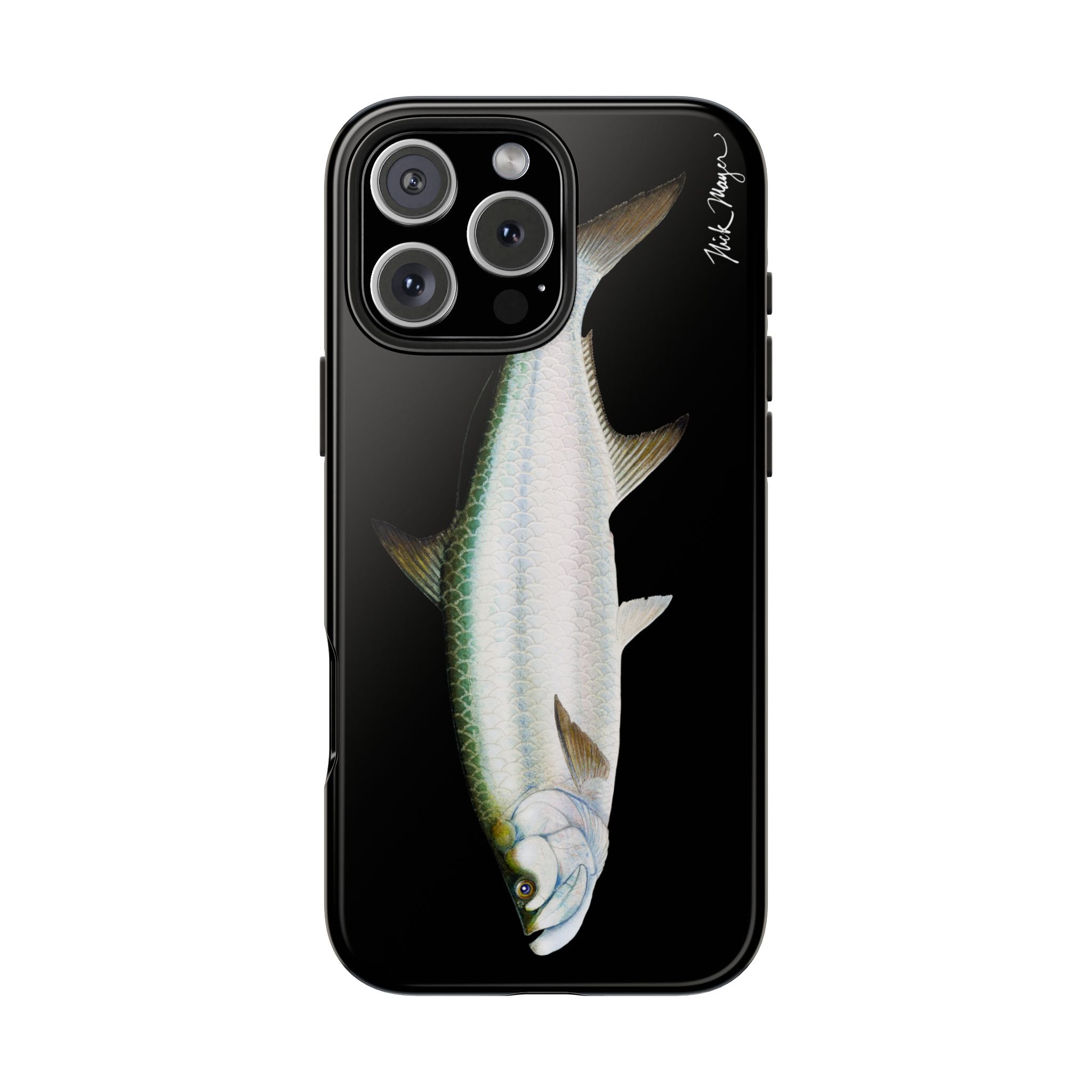 Tarpon Black Phone Case (iPhone)