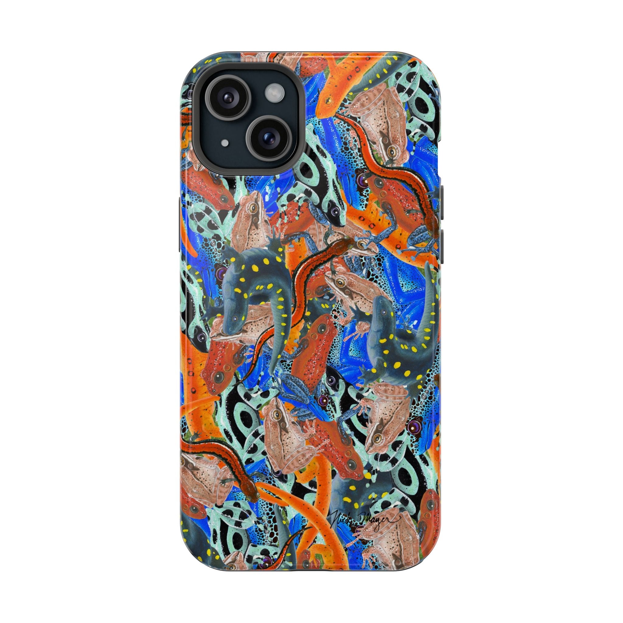 NEW Frogs and Salamanders MagSafe iPhone Case