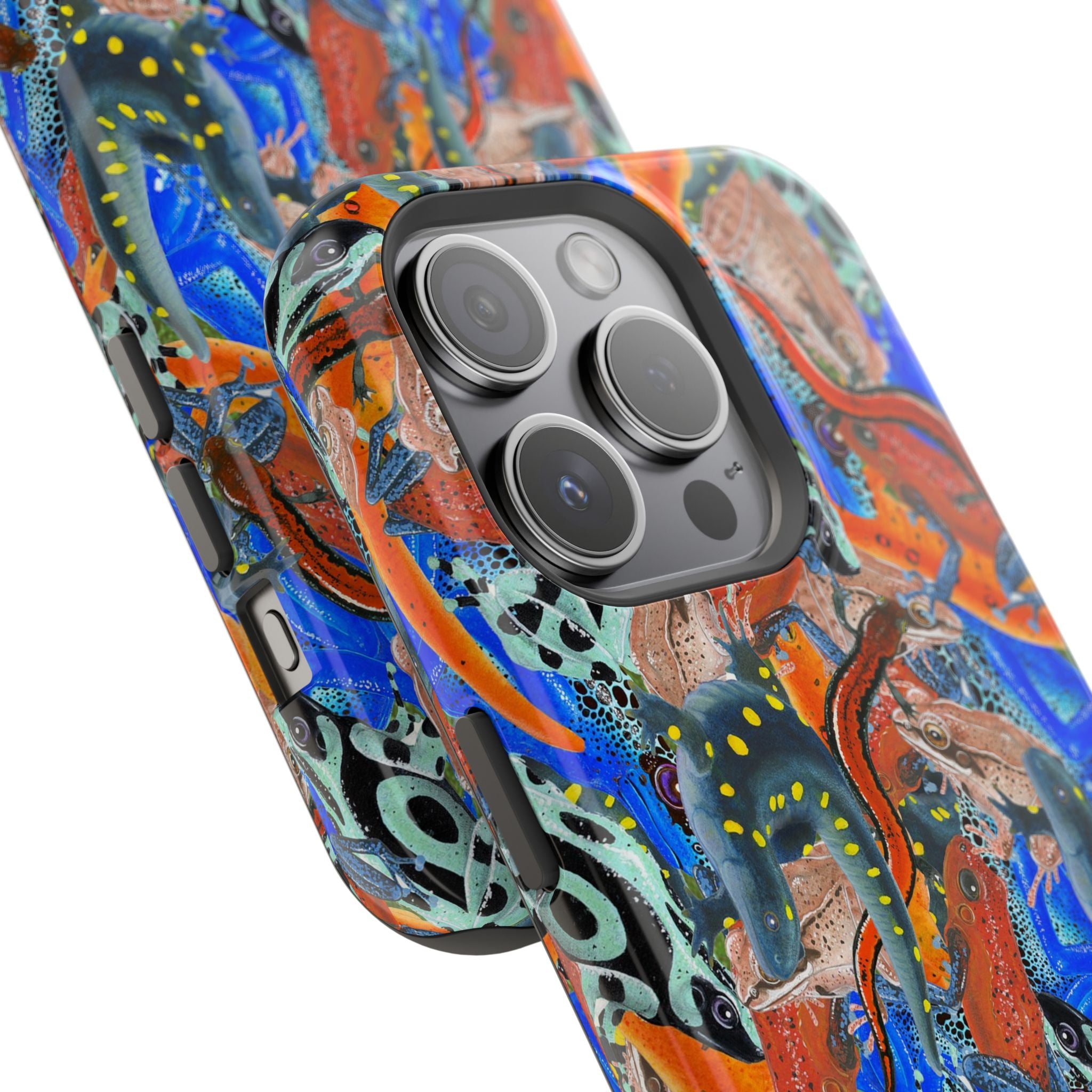 Frogs and Salamanders MagSafe iPhone Case