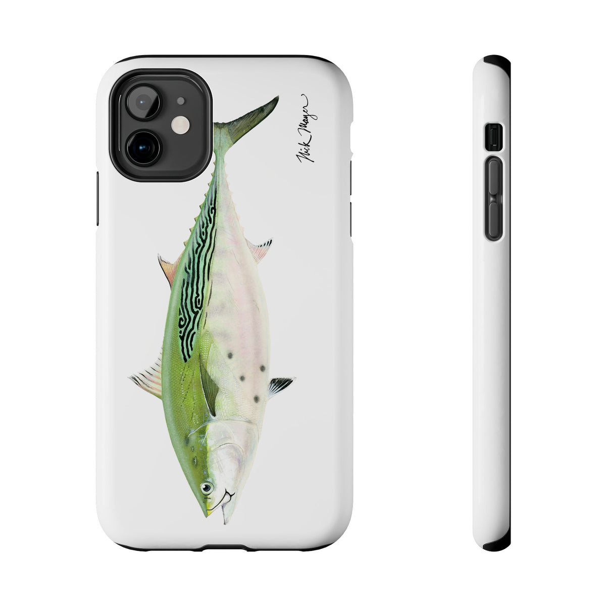 Albie White Phone Case (iPhone) Printify