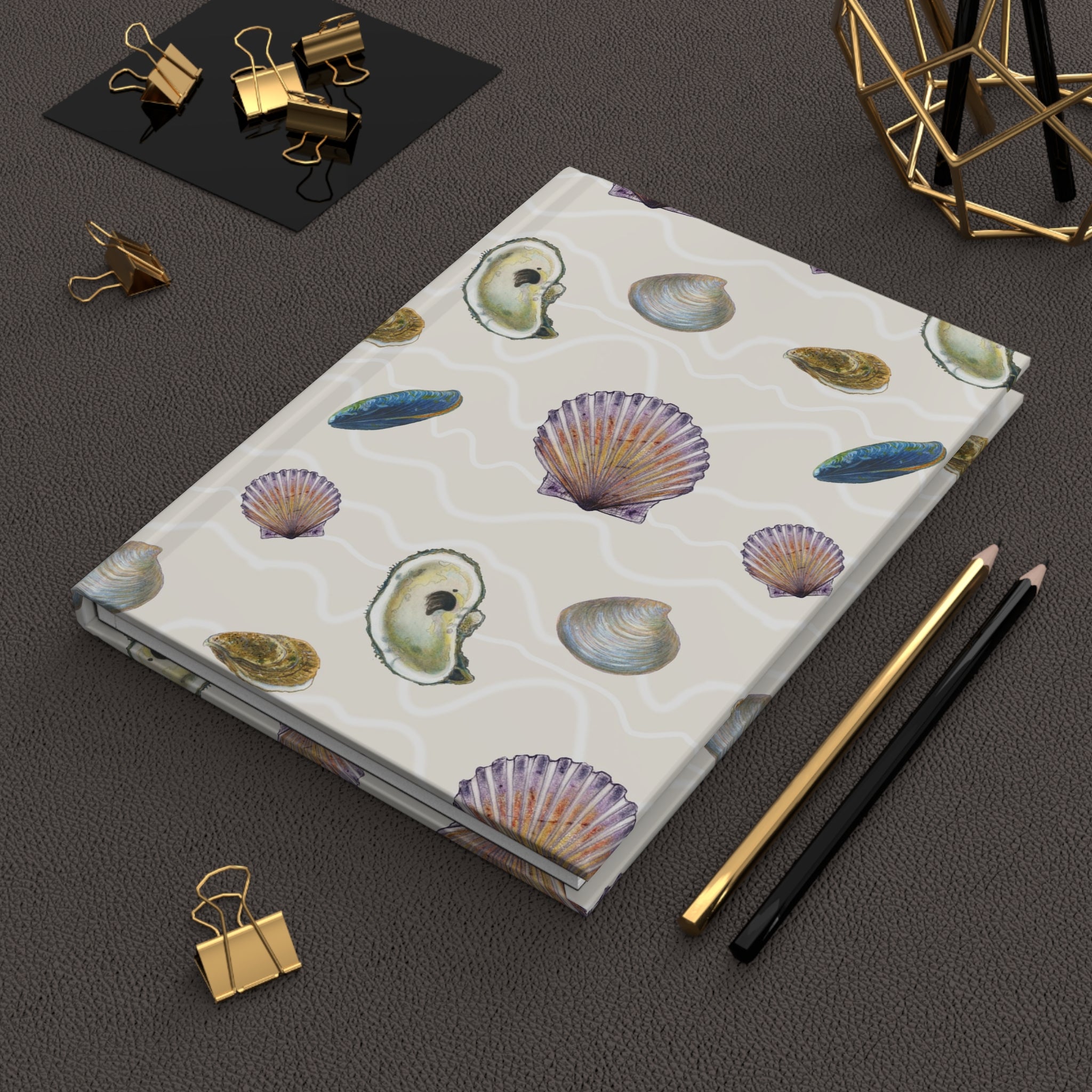 Seashells Hardcover Journal/ Notebook