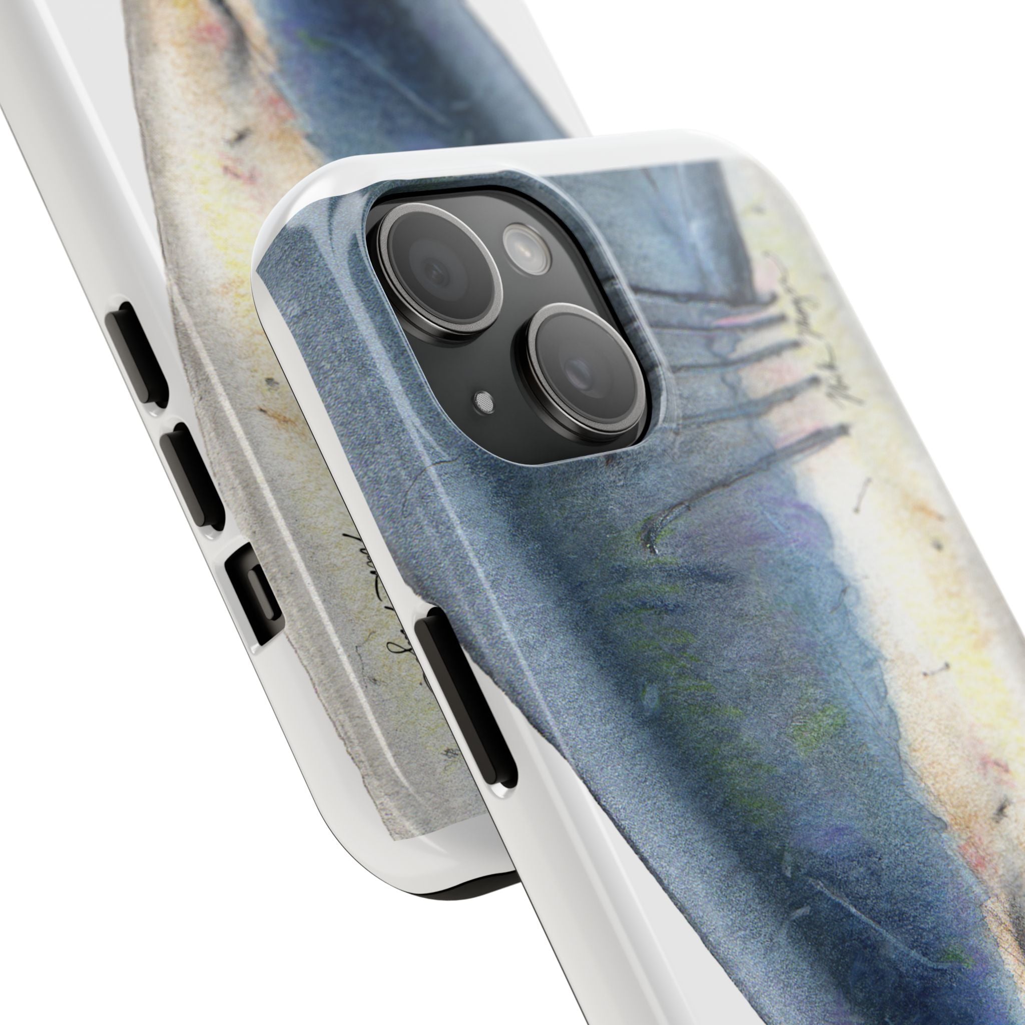 Great White Shark Face Phone Case (iPhone)