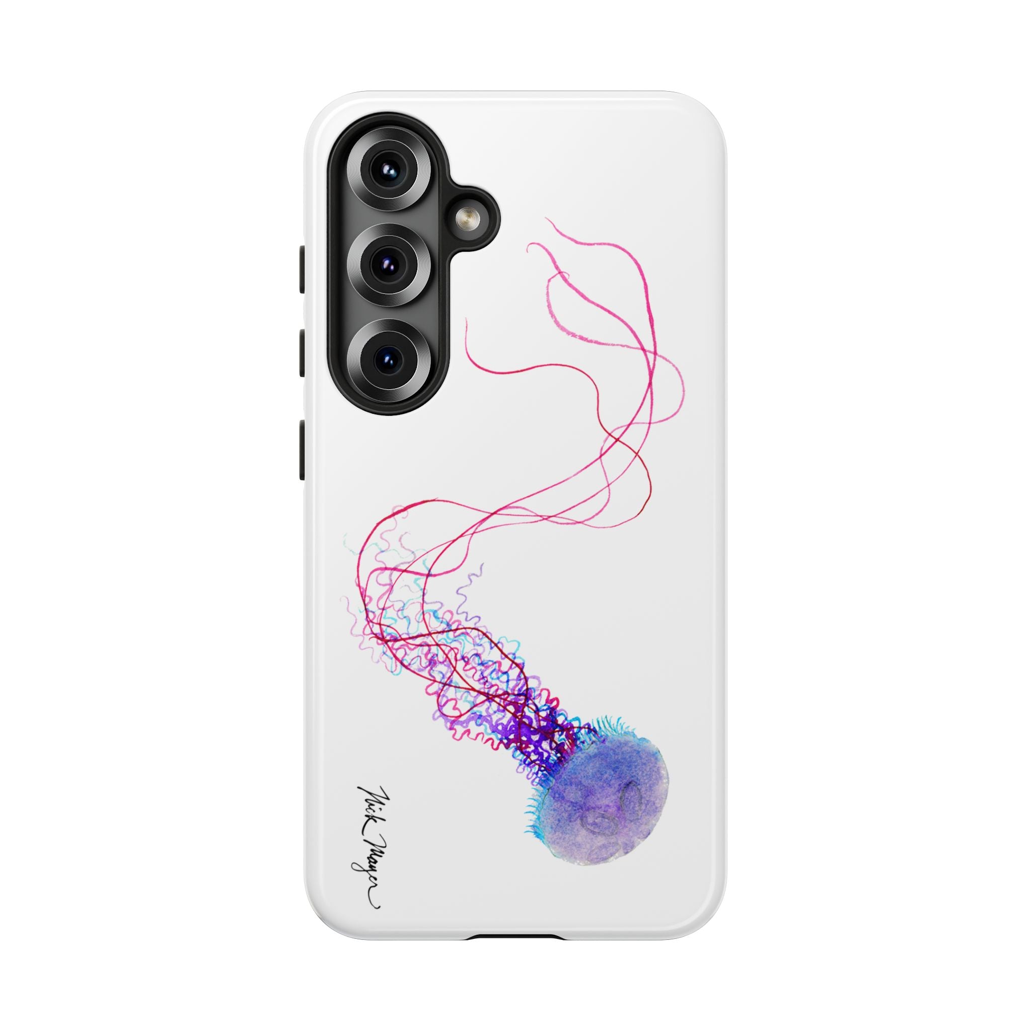 Purple Jellyfish I Phone Case (Samsung)