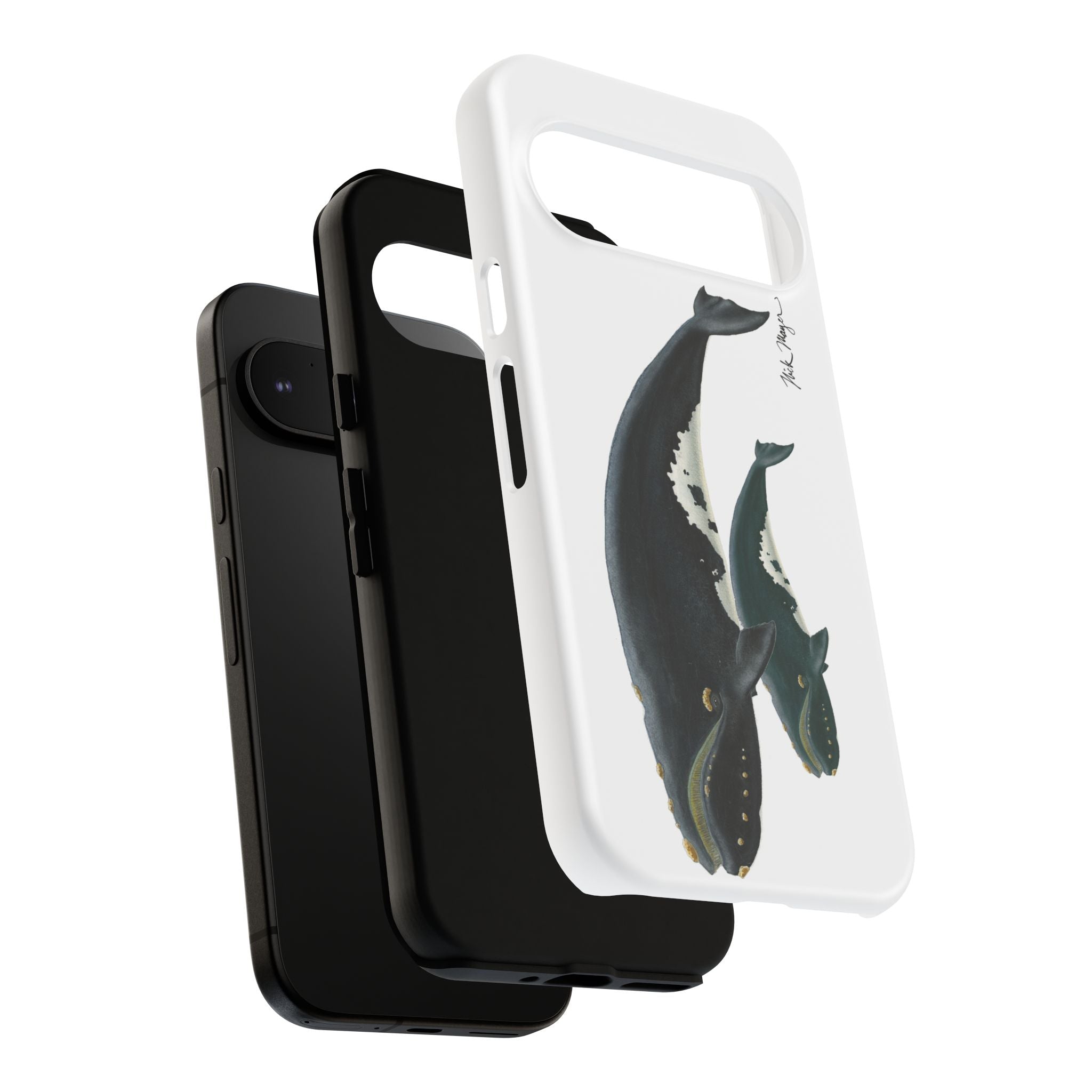 Mother & Calf Right Whale Phone Case (Samsung)