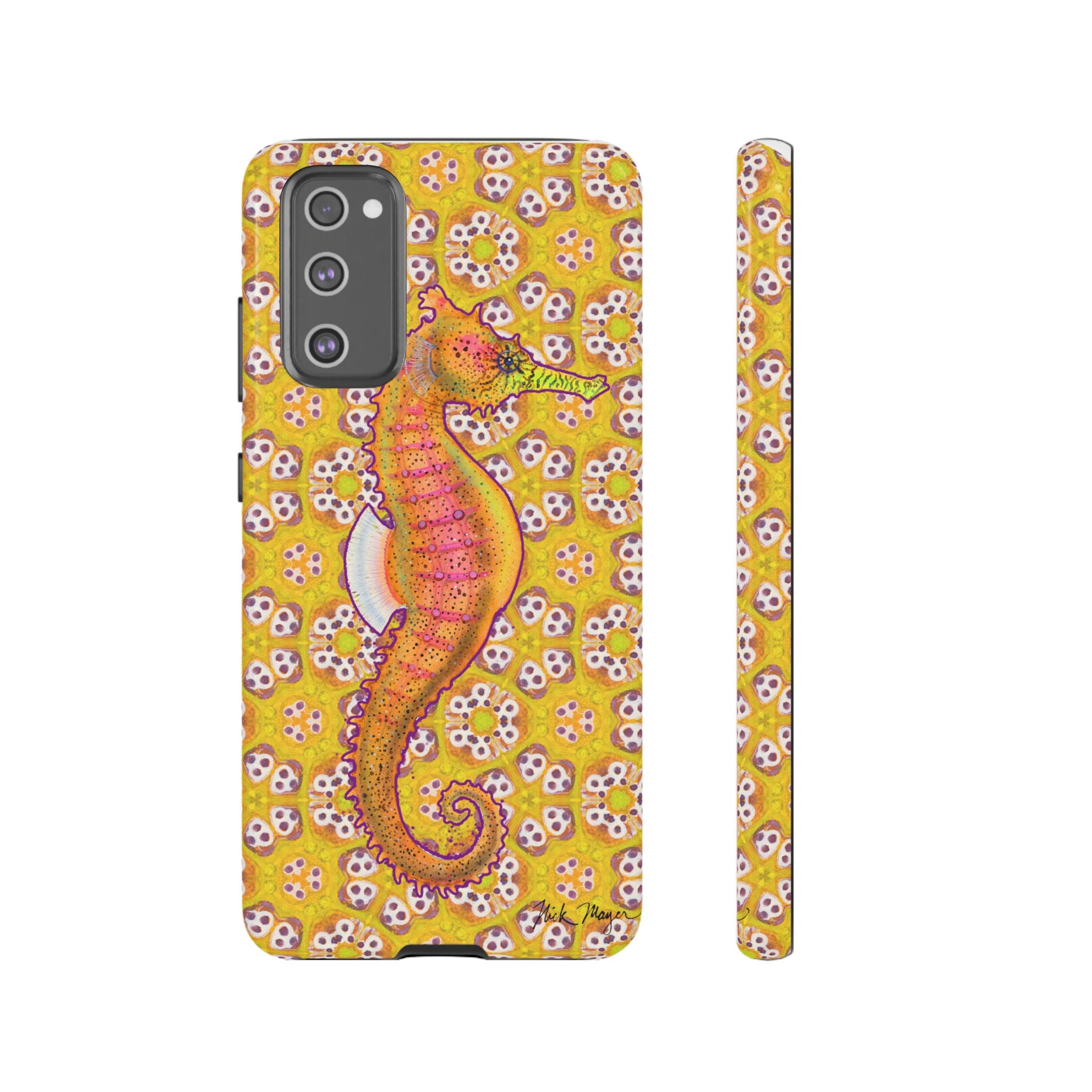Psychedelic Seahorse Phone Case (Samsung) Printify