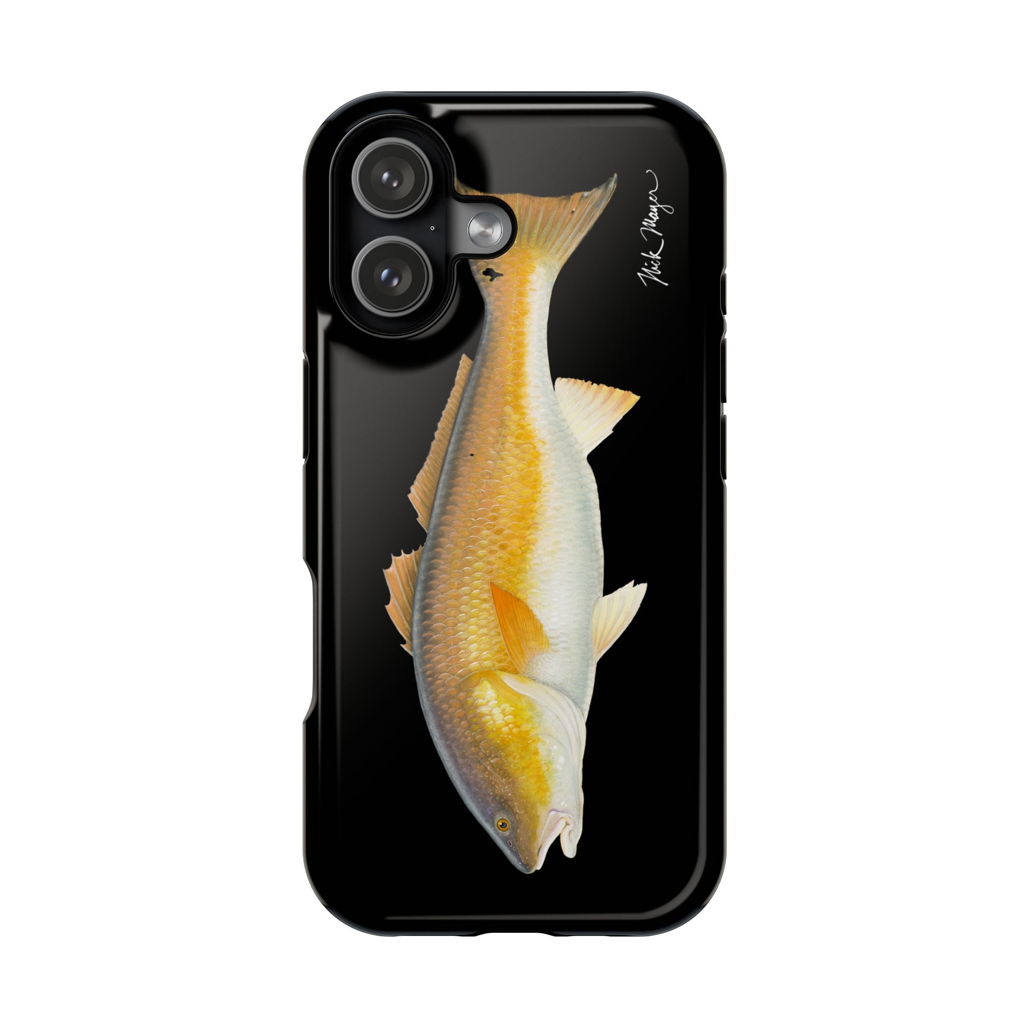 Bull Redfish MagSafe Black iPhone Case