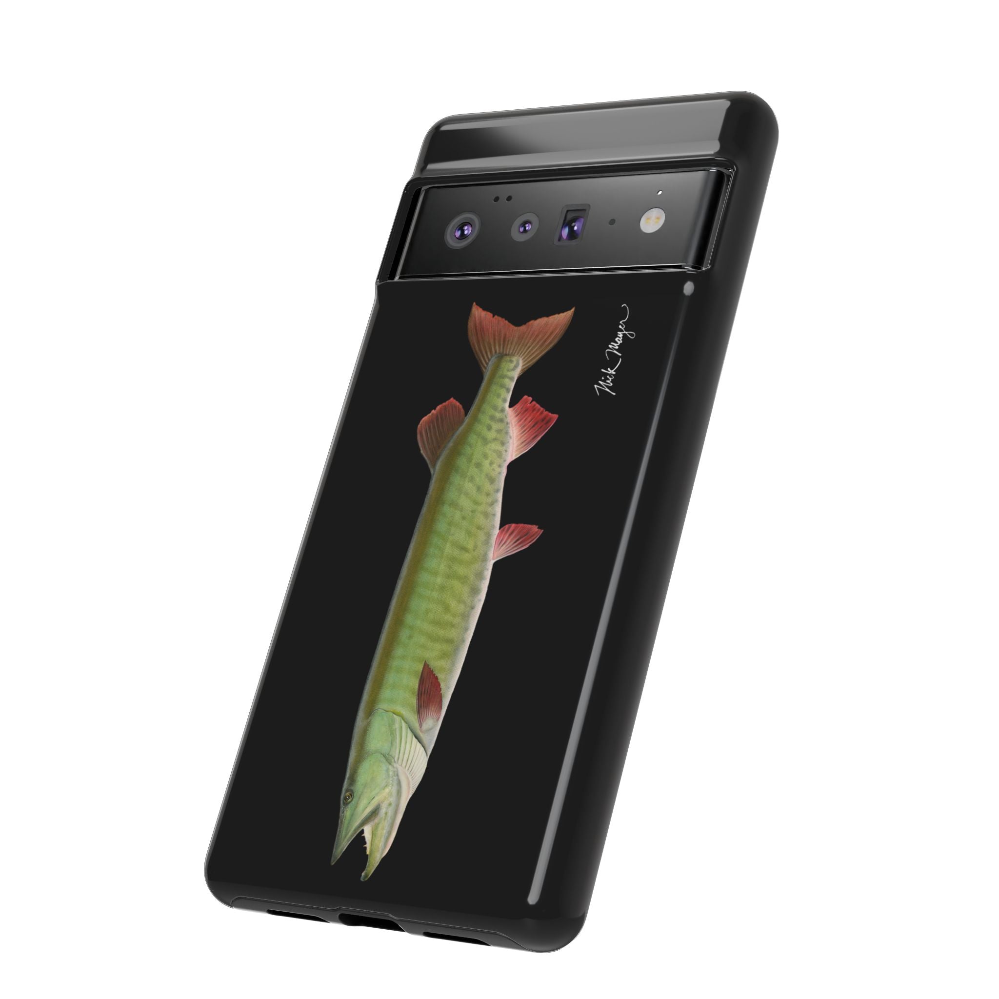Trophy Muskie Black Phone Case (Samsung)