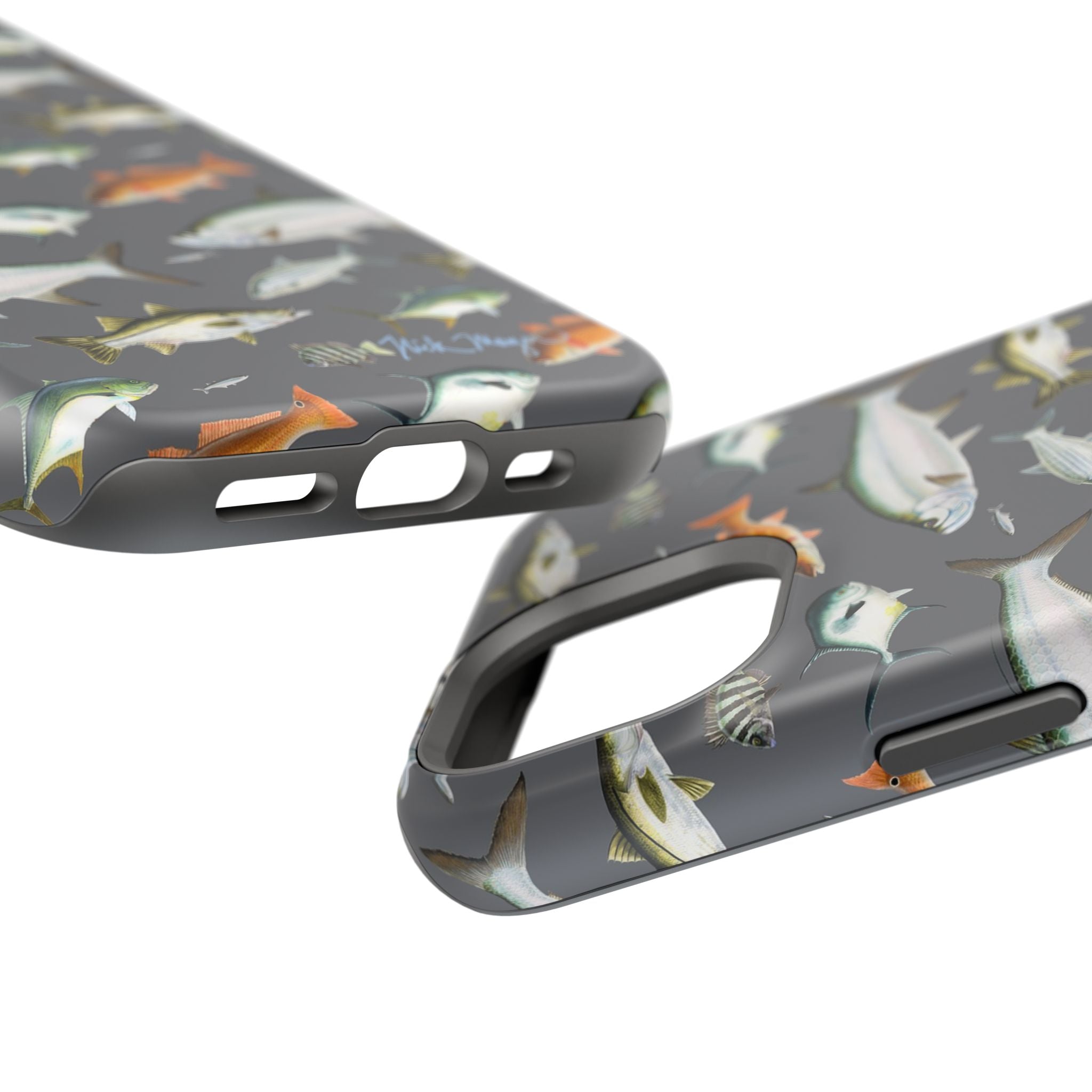 NEW Southern Fish Grey MagSafe iPhone Case