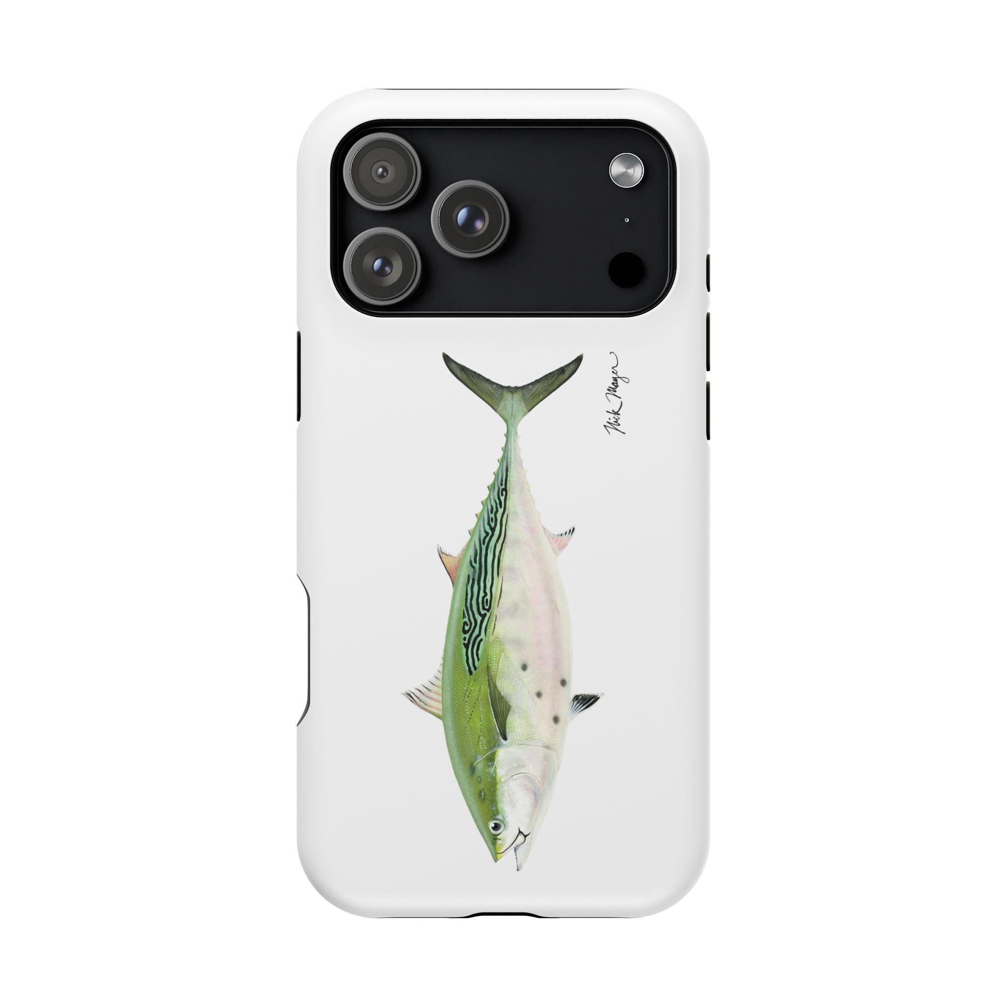 Albie MagSafe White iPhone Case