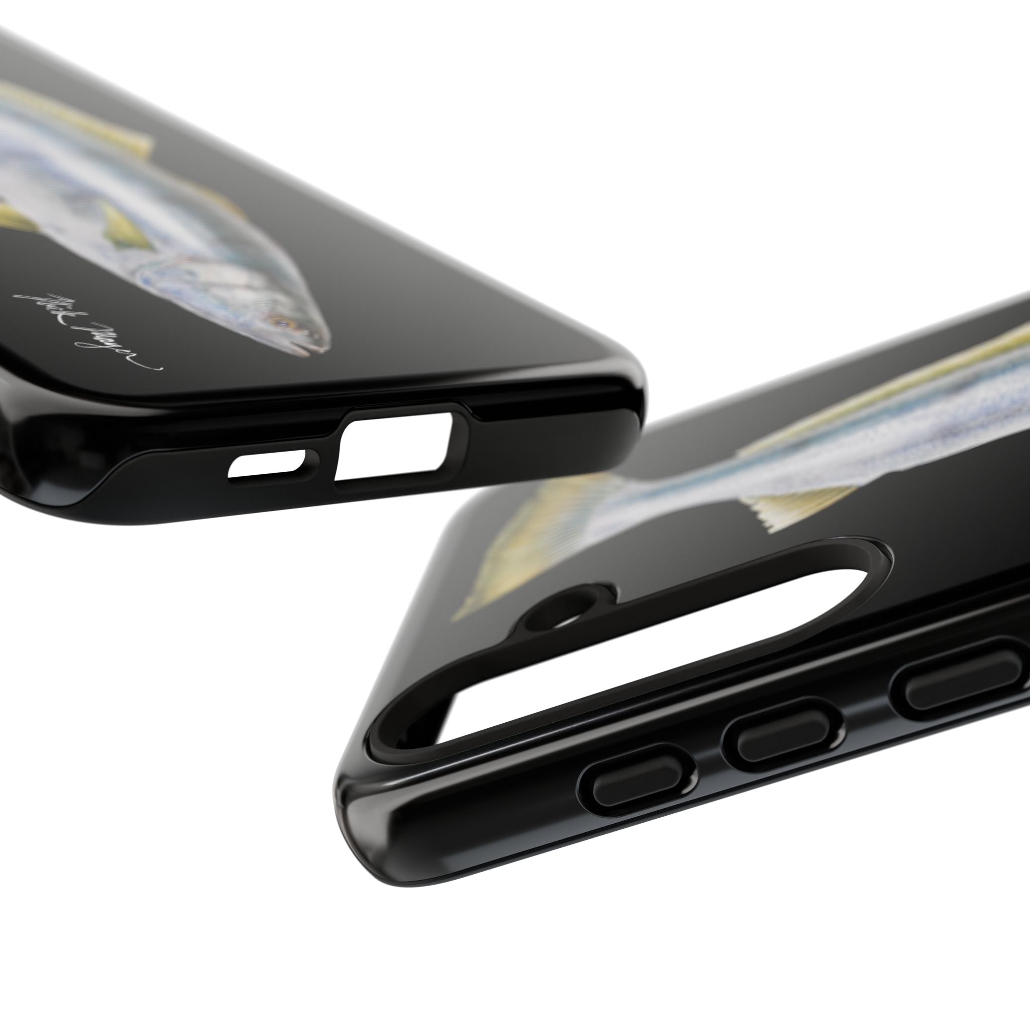 White Sea Bass Phone Case (Samsung) - black