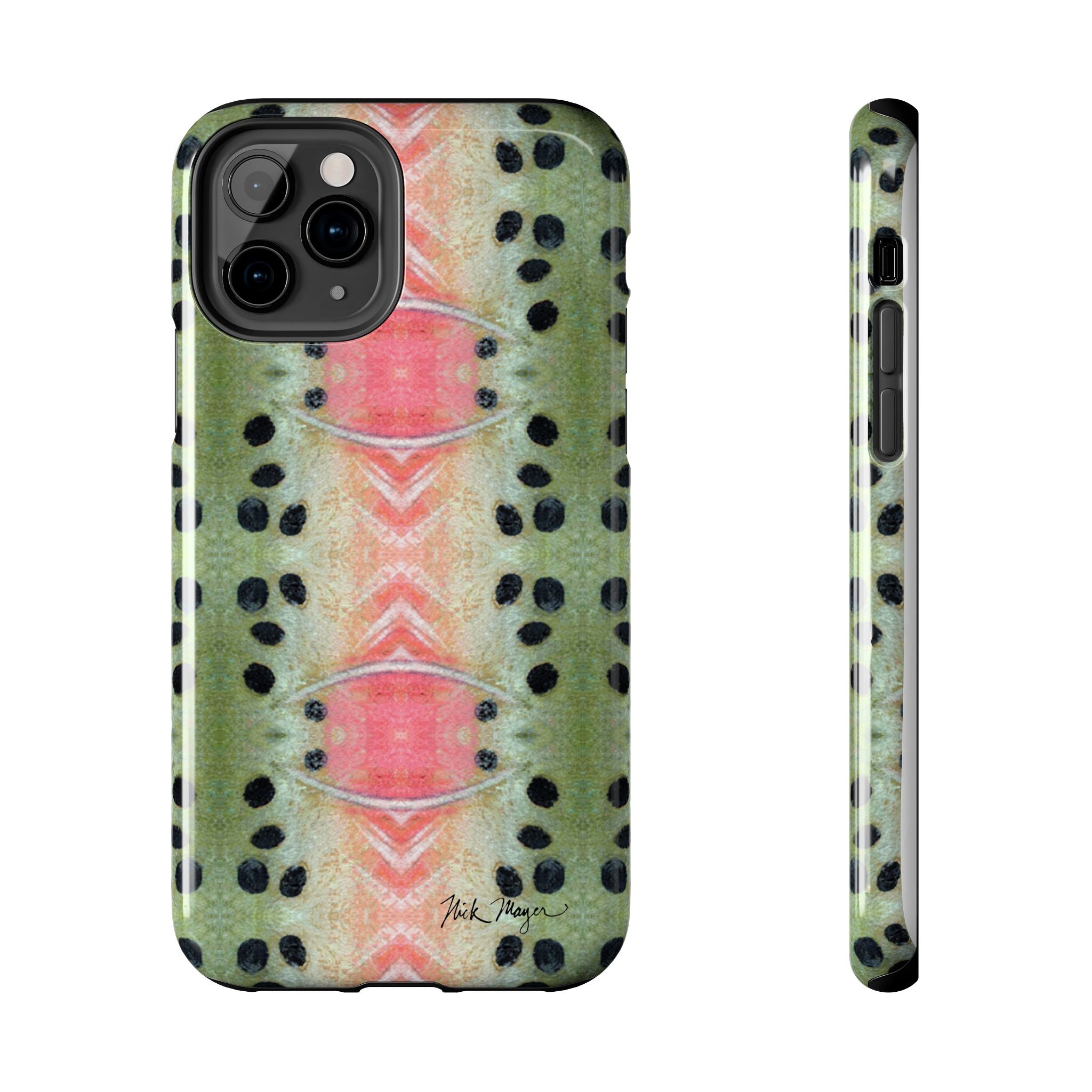 Rainbow Trout Pattern Phone Case (iPhone)