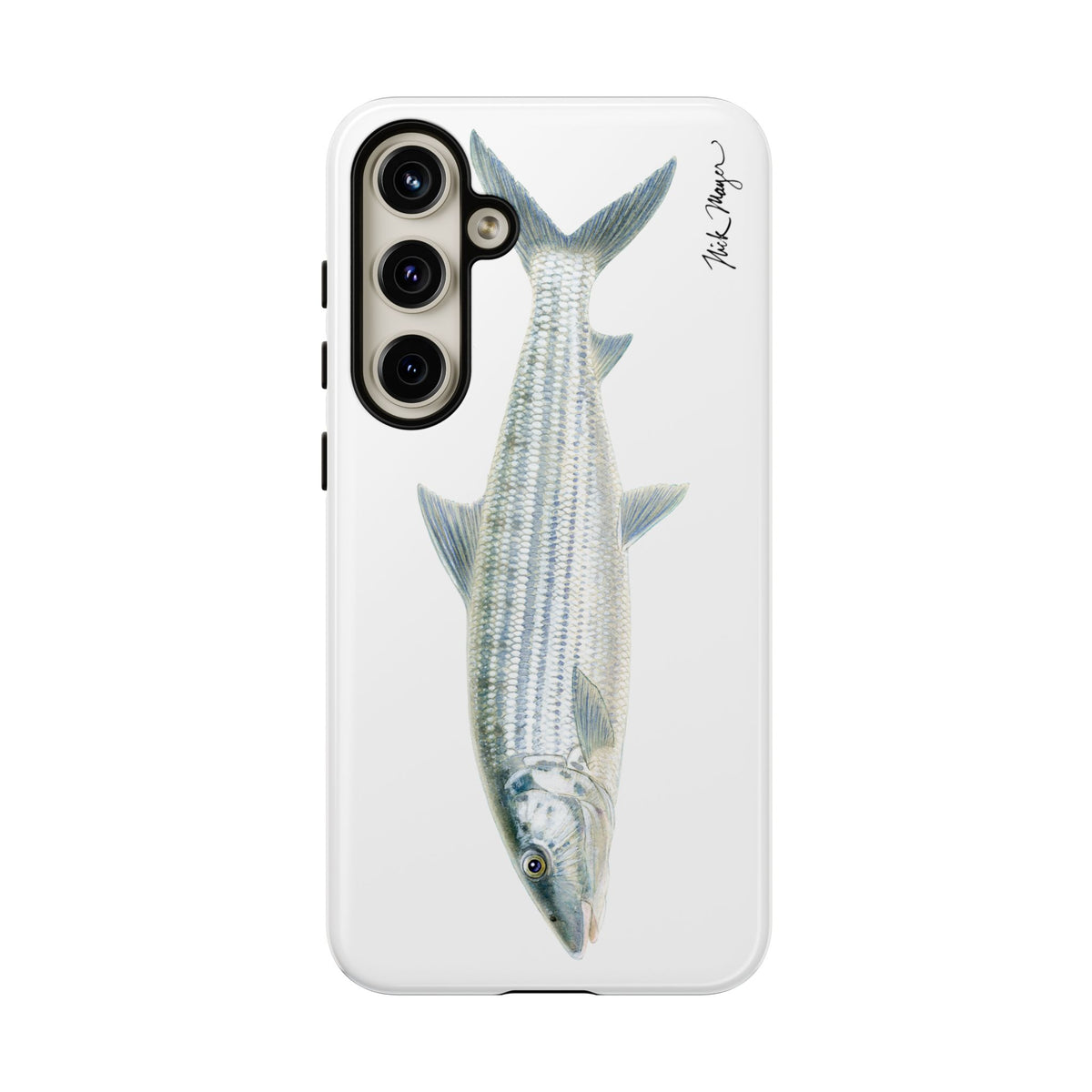 Bonefish White Phone Case (Samsung) Printify