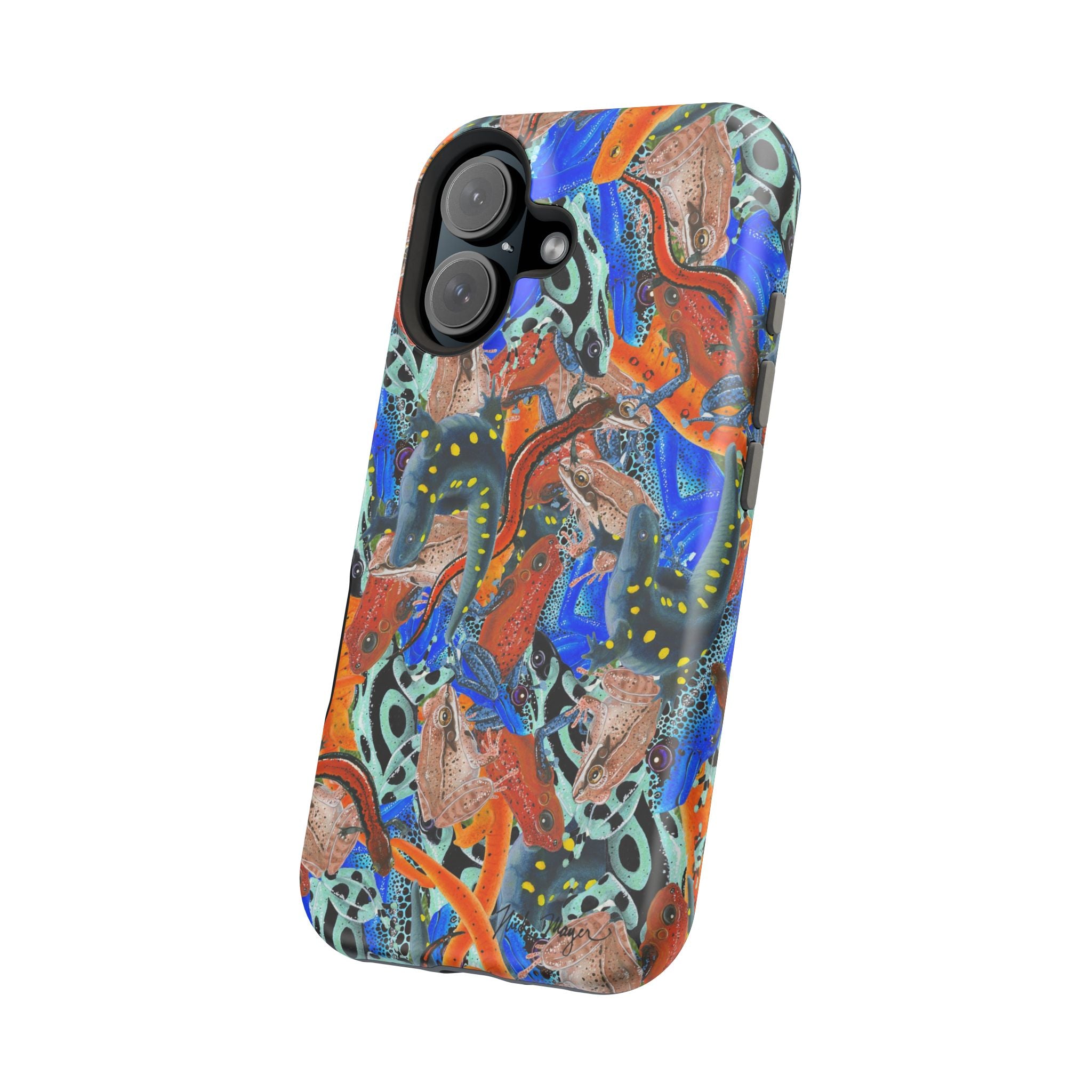 Frogs and Salamanders MagSafe iPhone Case