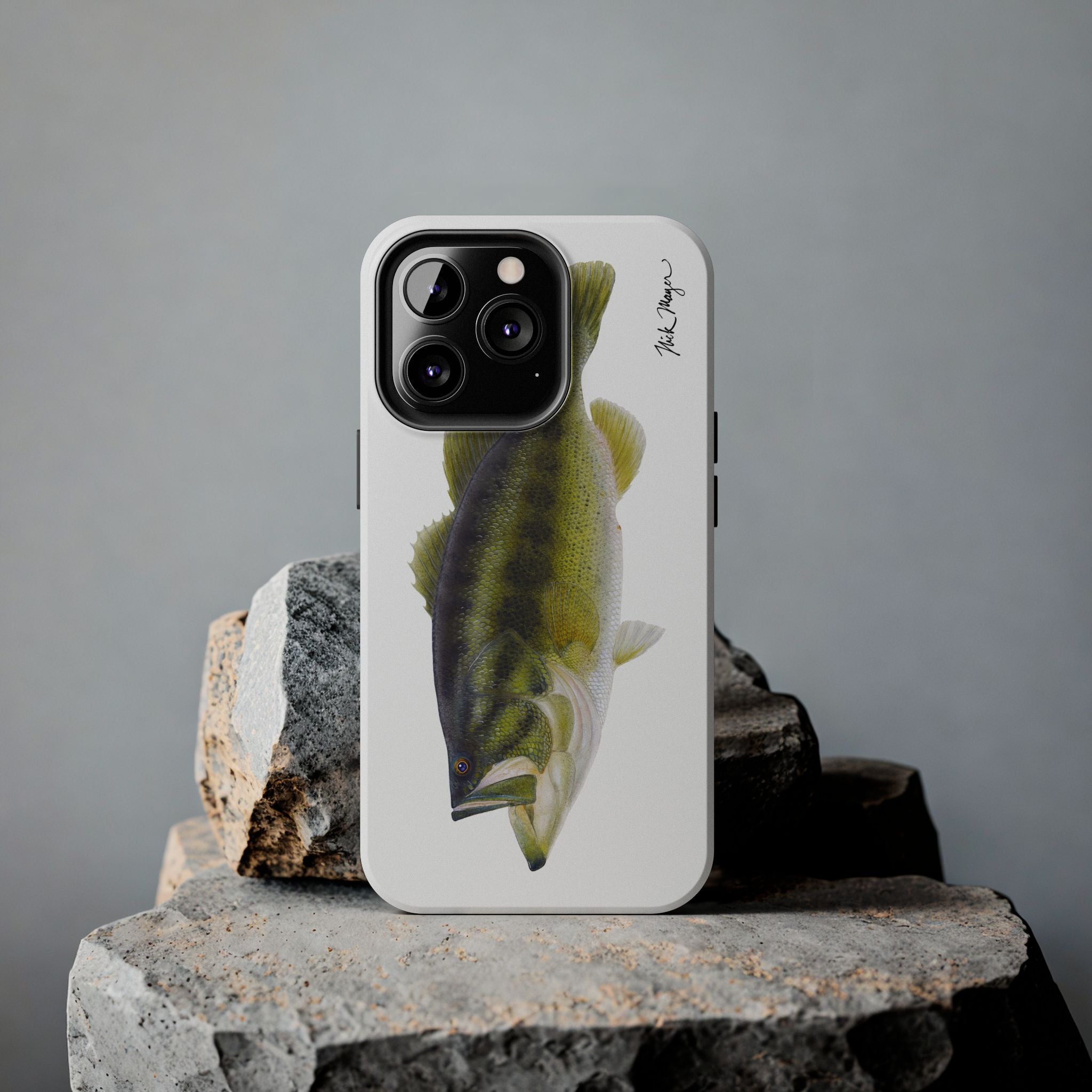 Largemouth Bass White Phone Case (iPhone)