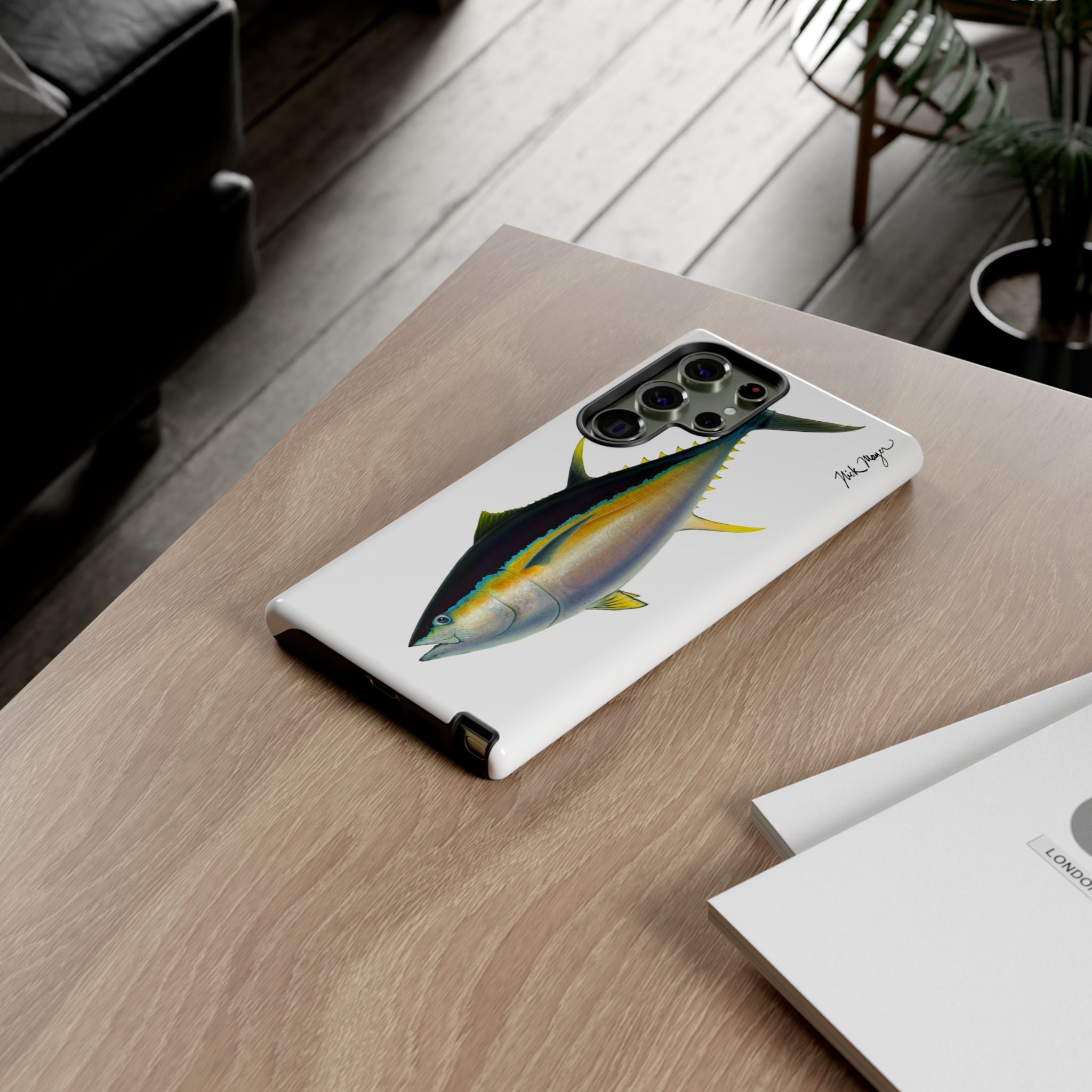 Bigeye Tuna Phone Case (Samsung) Printify