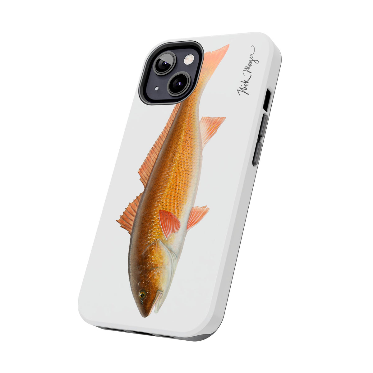 Redfish White Phone Case (iPhone) Printify