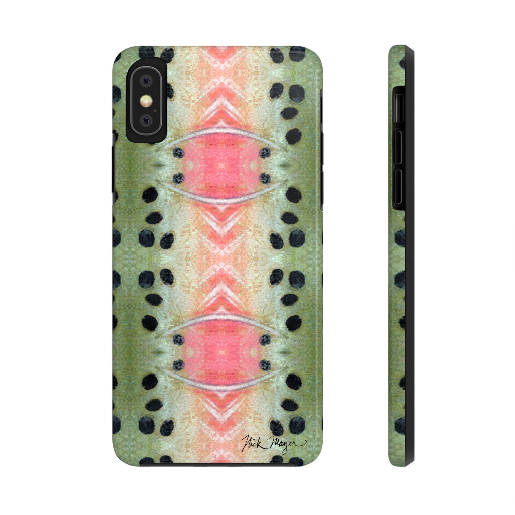 Rainbow Trout Pattern Phone Case (iPhone)