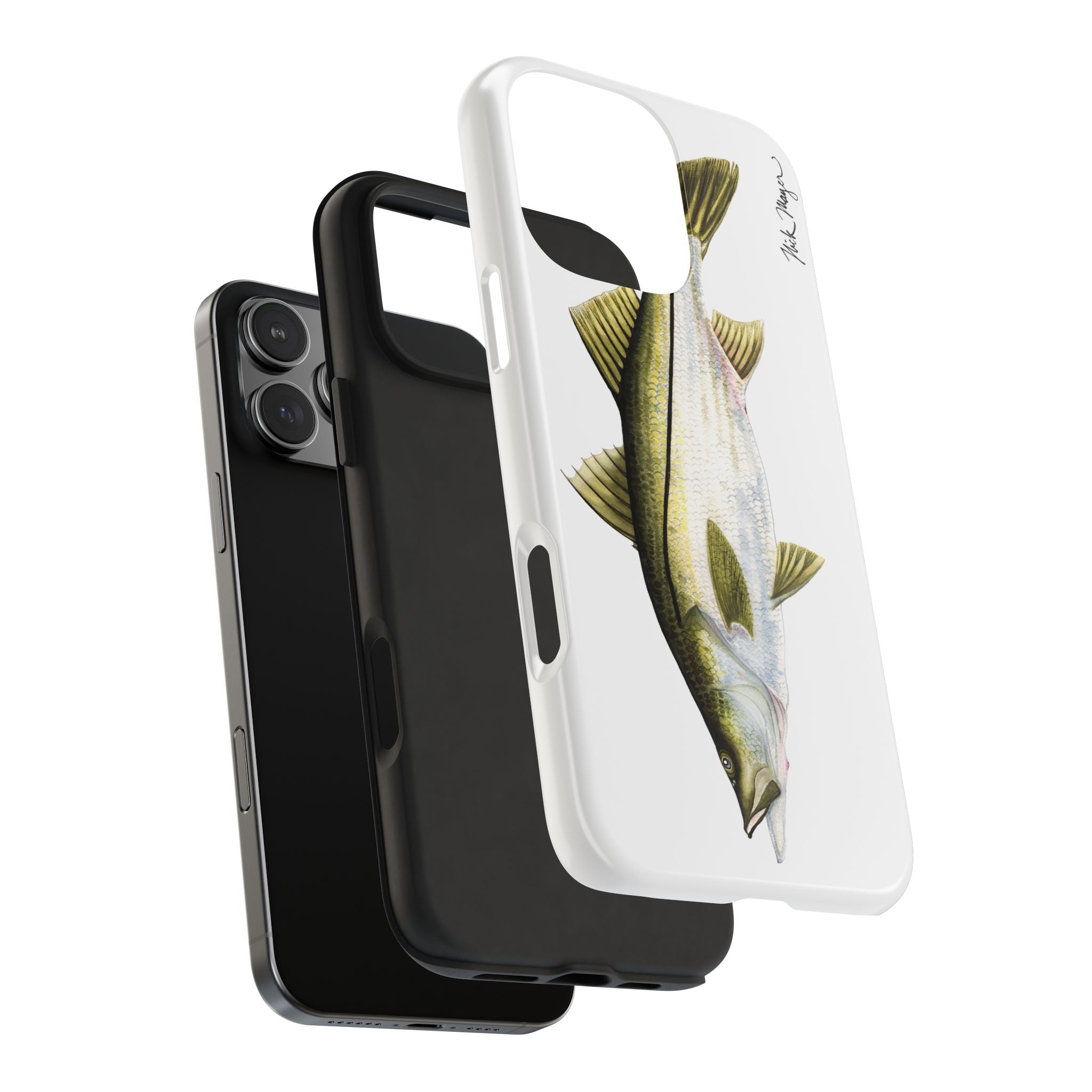 Snook White Phone Case (iPhone)