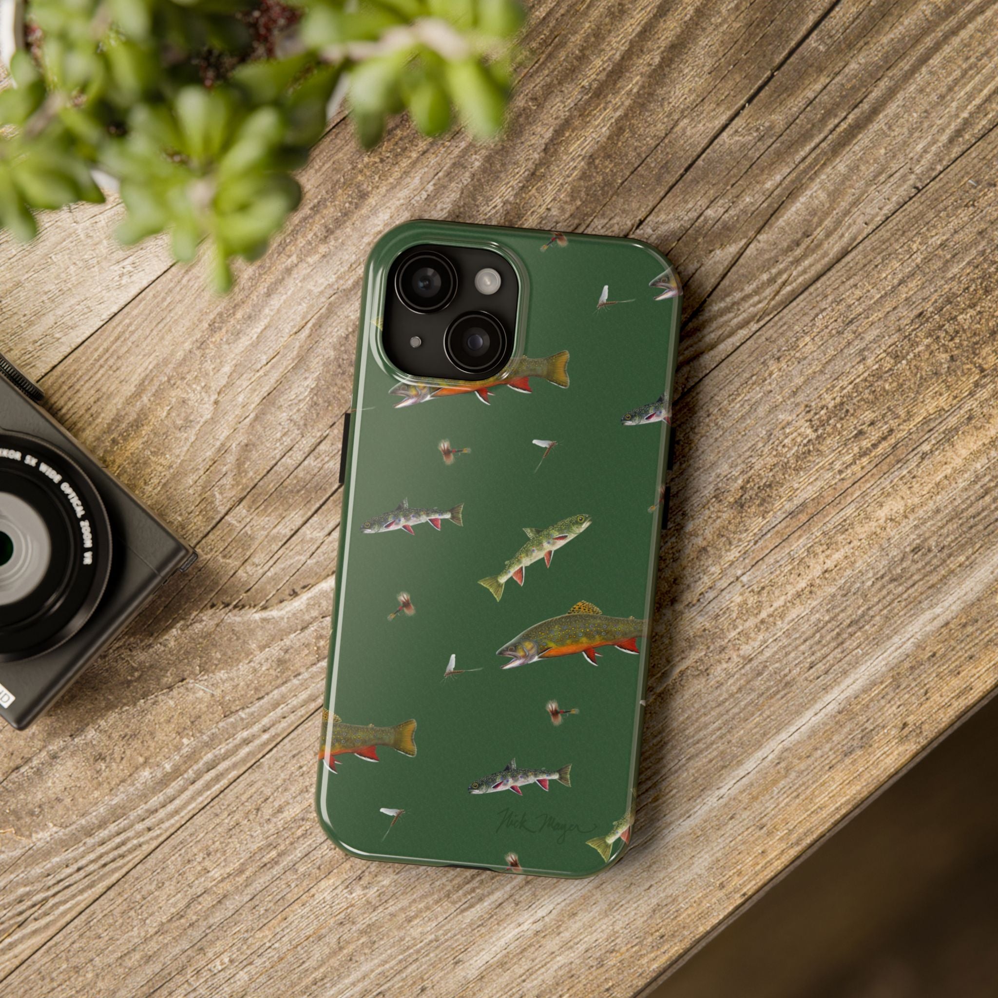 Trout and Flies Phone Case (iPhone)