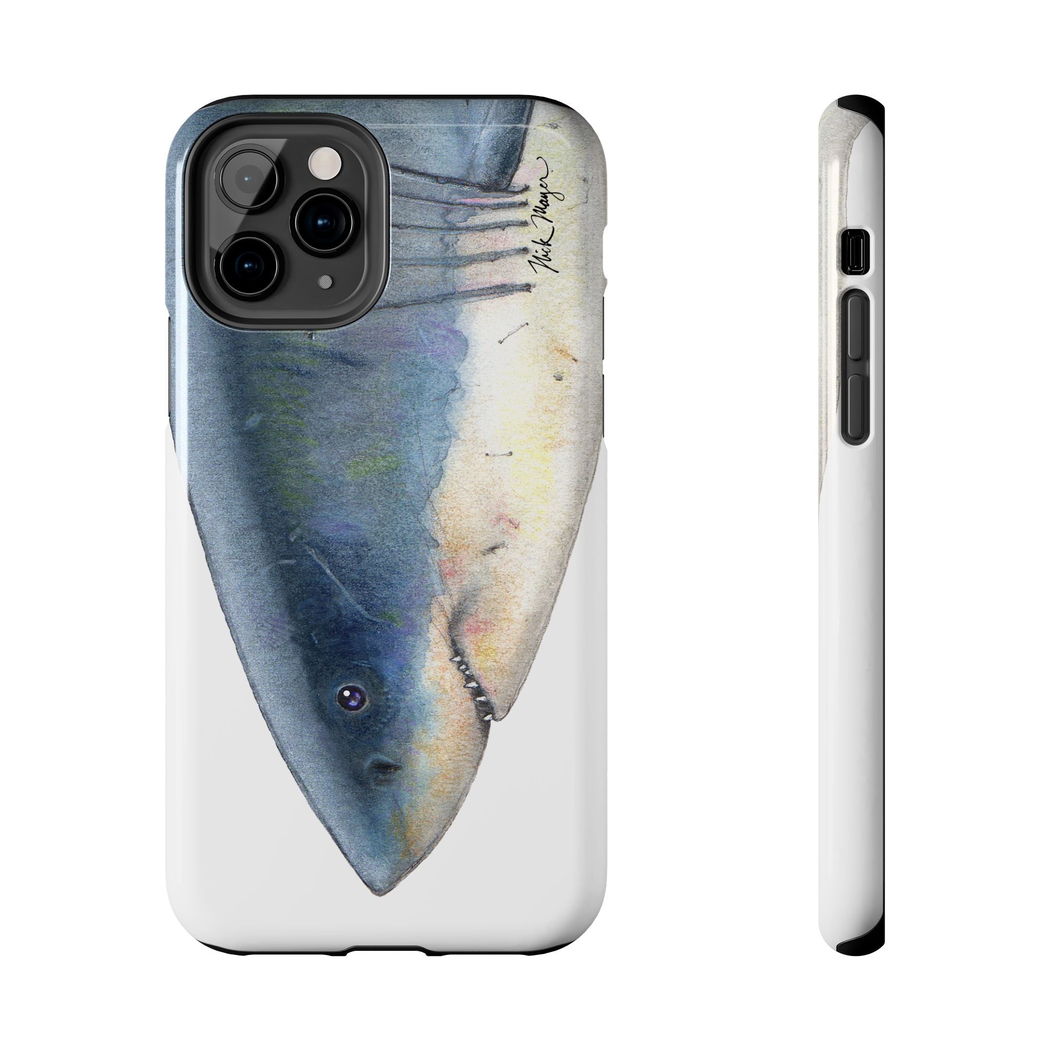 Great White Shark Face Phone Case (iPhone)