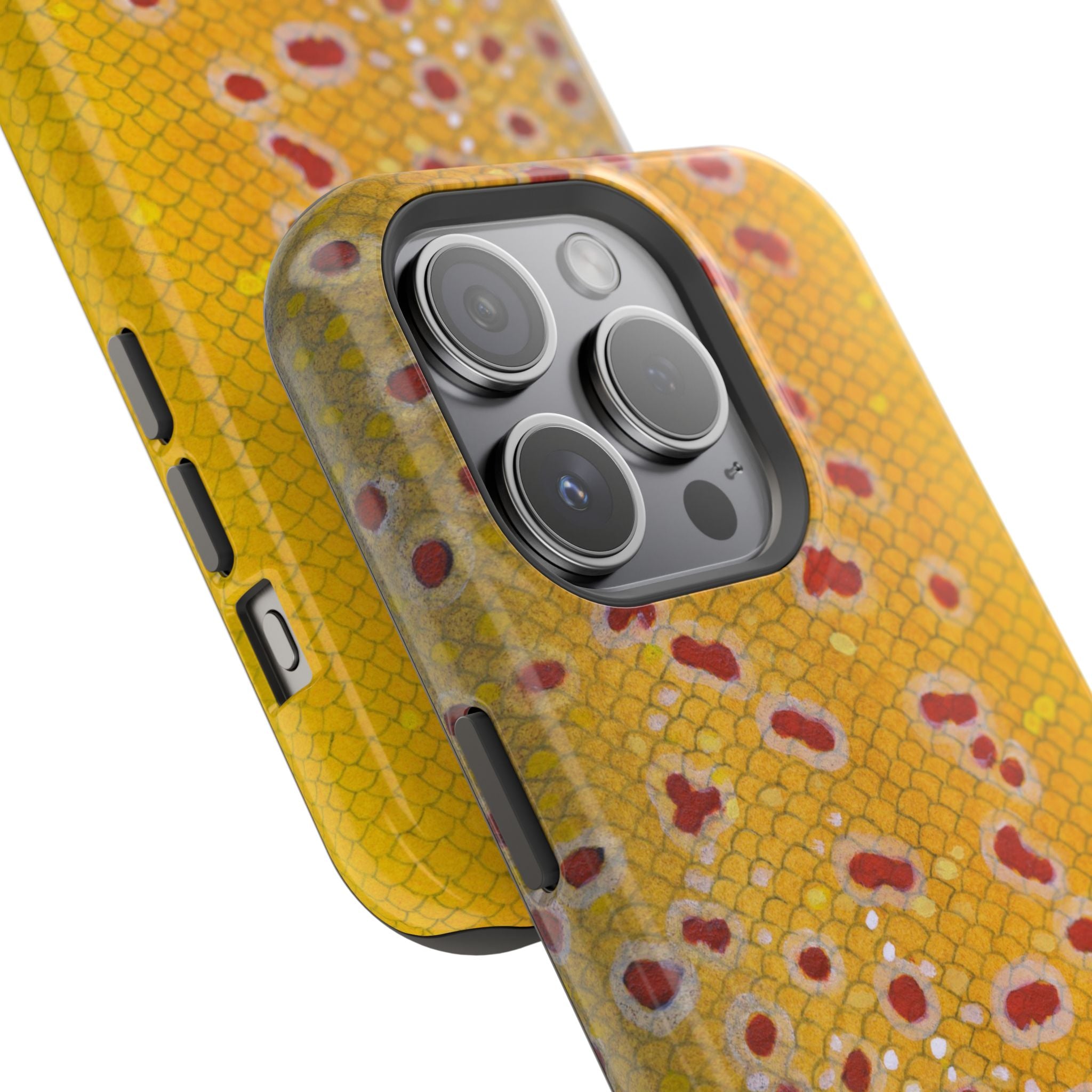 Brown Trout 3 Skin MagSafe iPhone Case