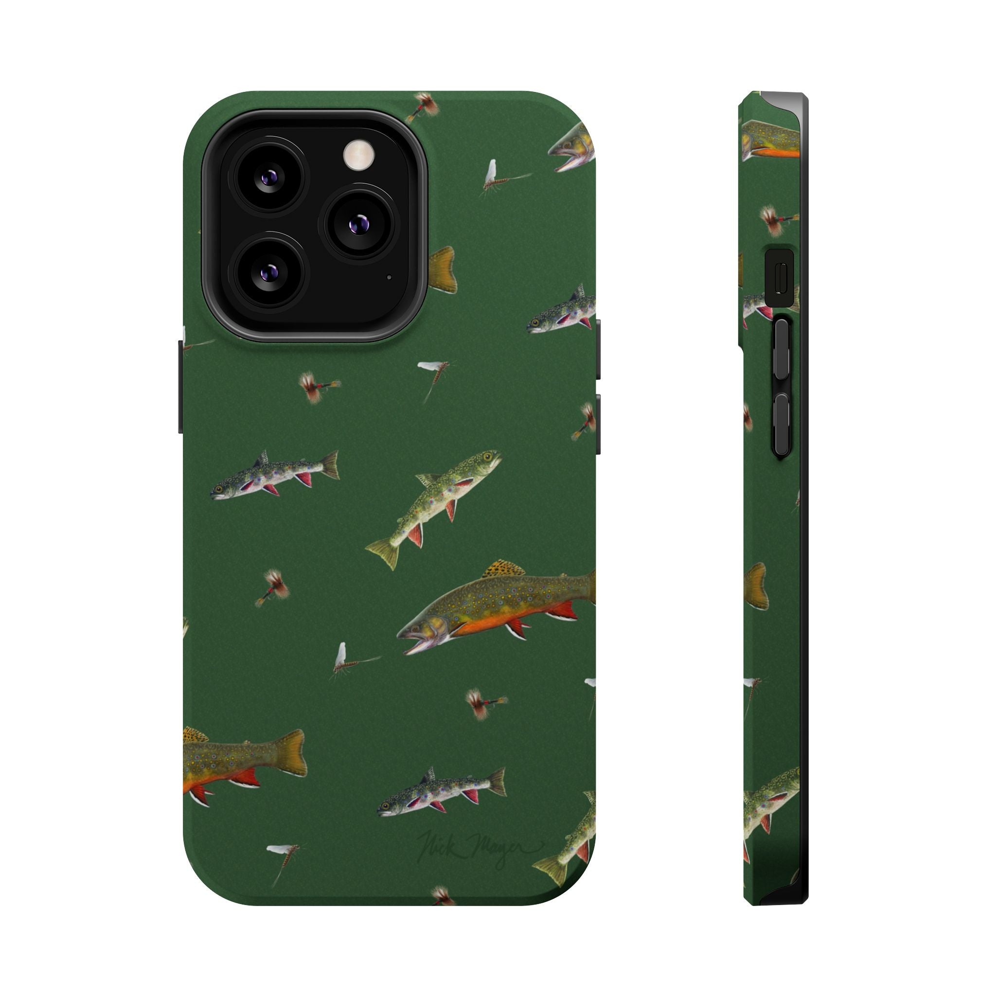 Trout and Flies MagSafe iPhone Case