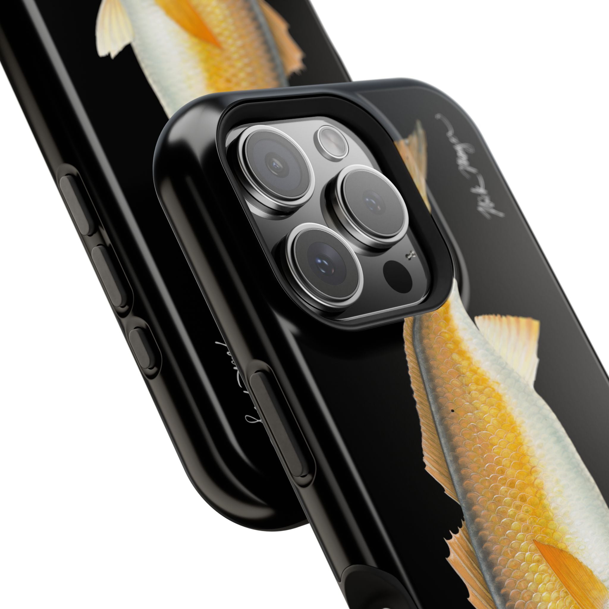 Bull Redfish MagSafe Black iPhone Case