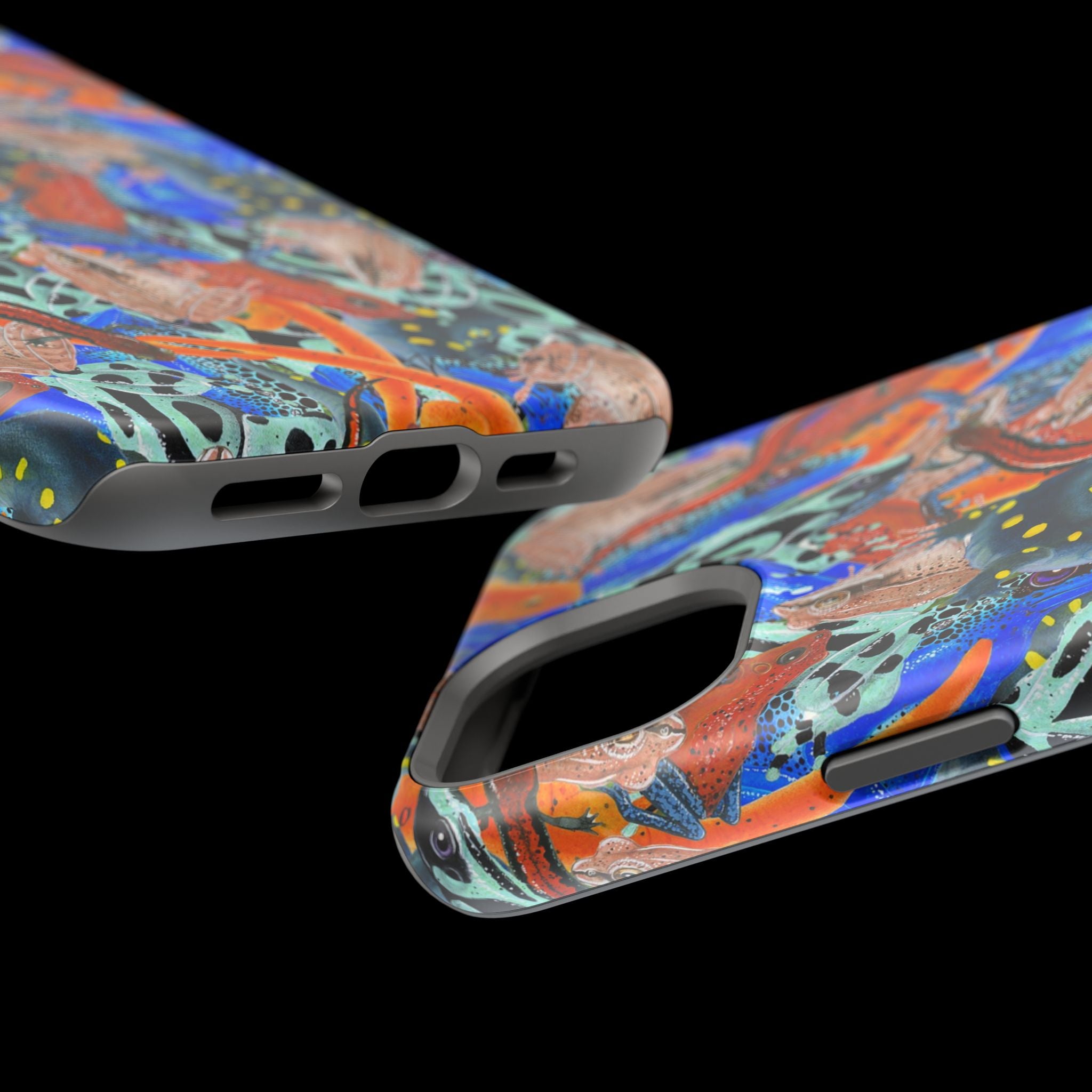 Frogs and Salamanders MagSafe iPhone Case