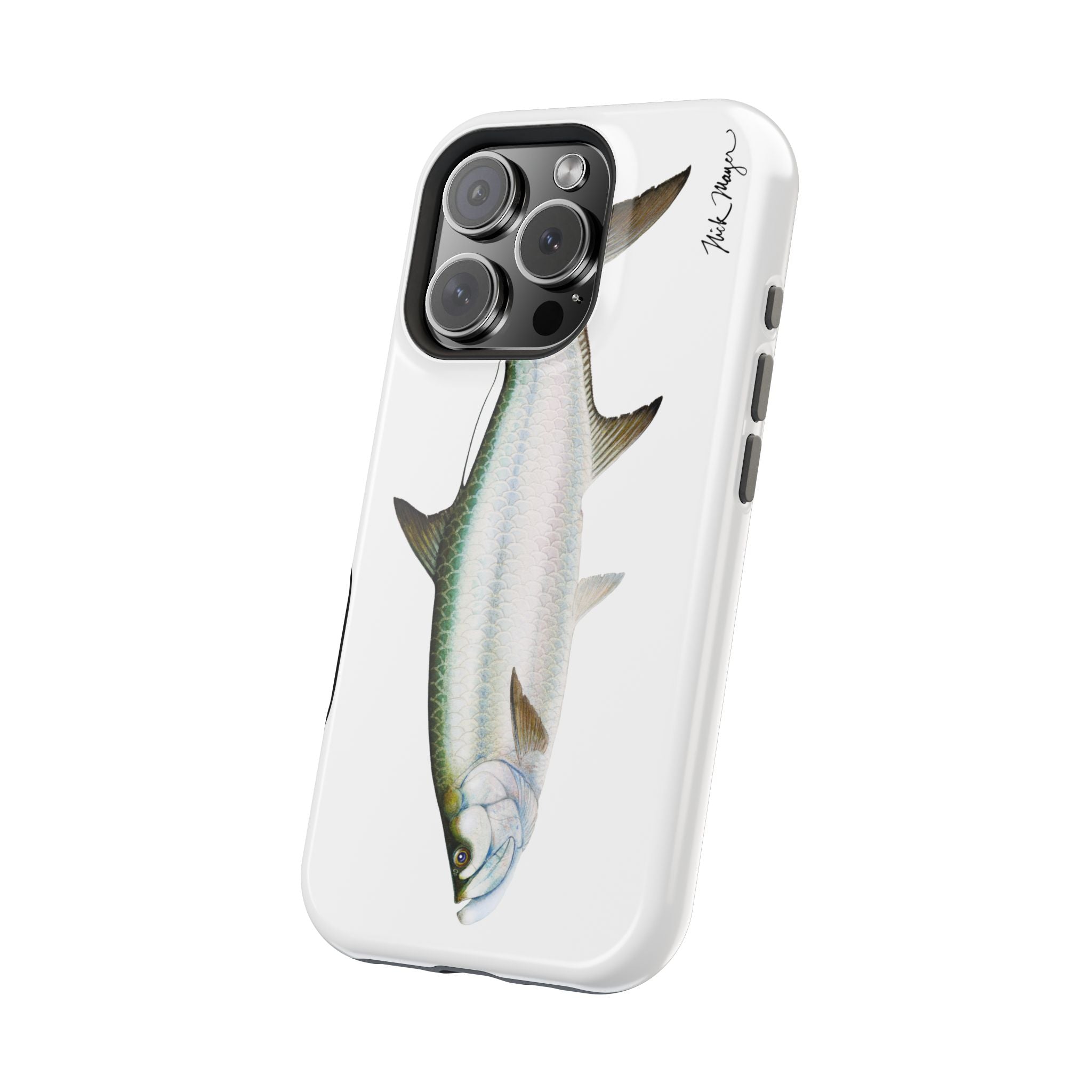 Tarpon MagSafe White iPhone Case