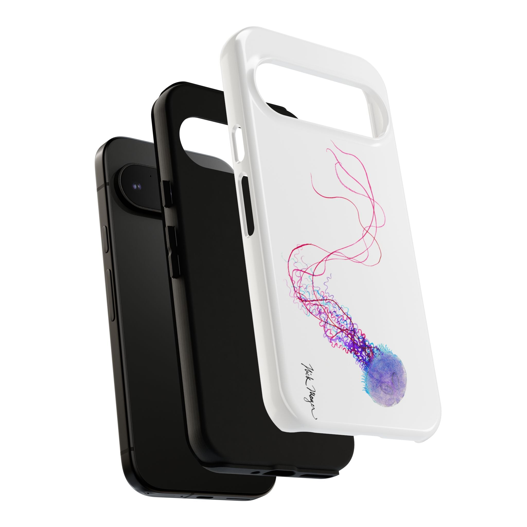 Purple Jellyfish I Phone Case (Samsung)