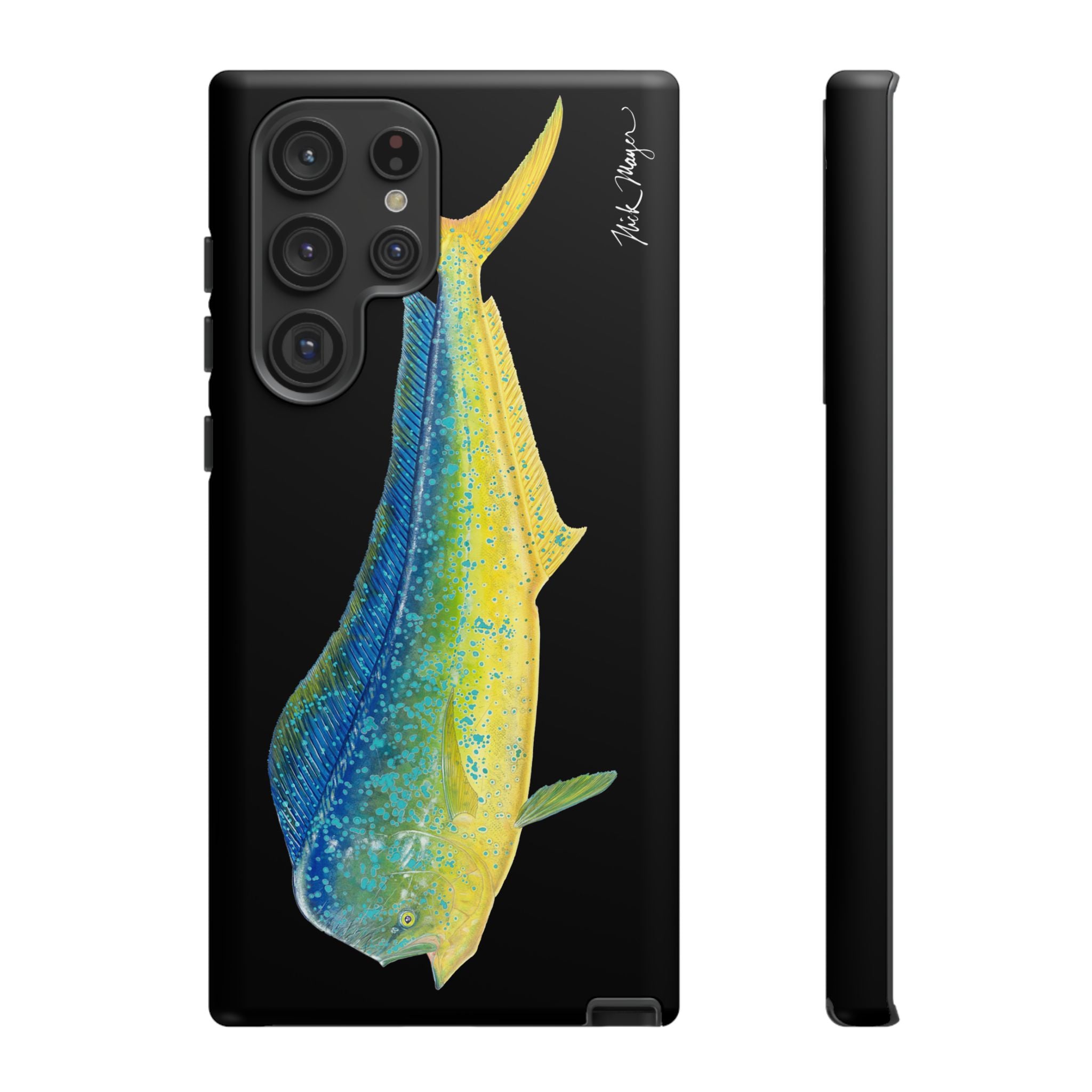 Bull Mahi Black Phone Case (Samsung)