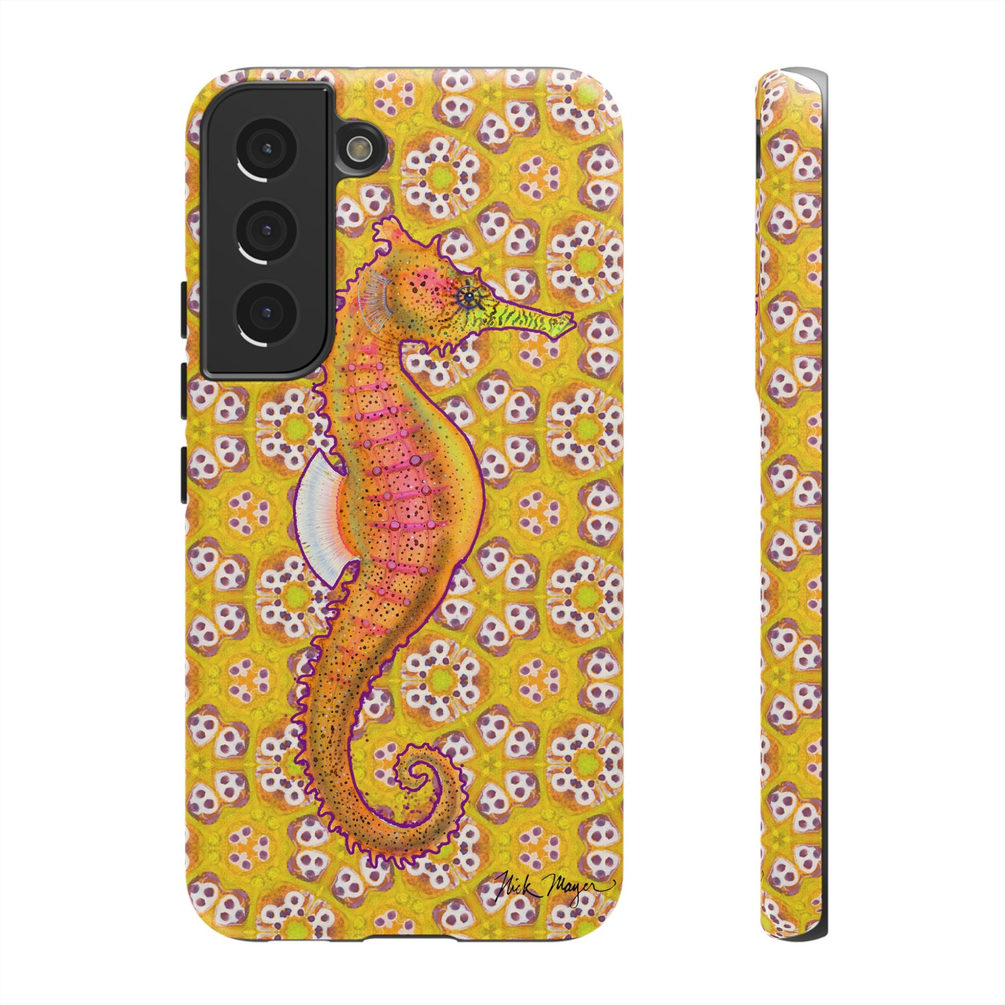 Psychedelic Seahorse Phone Case (Samsung) Printify