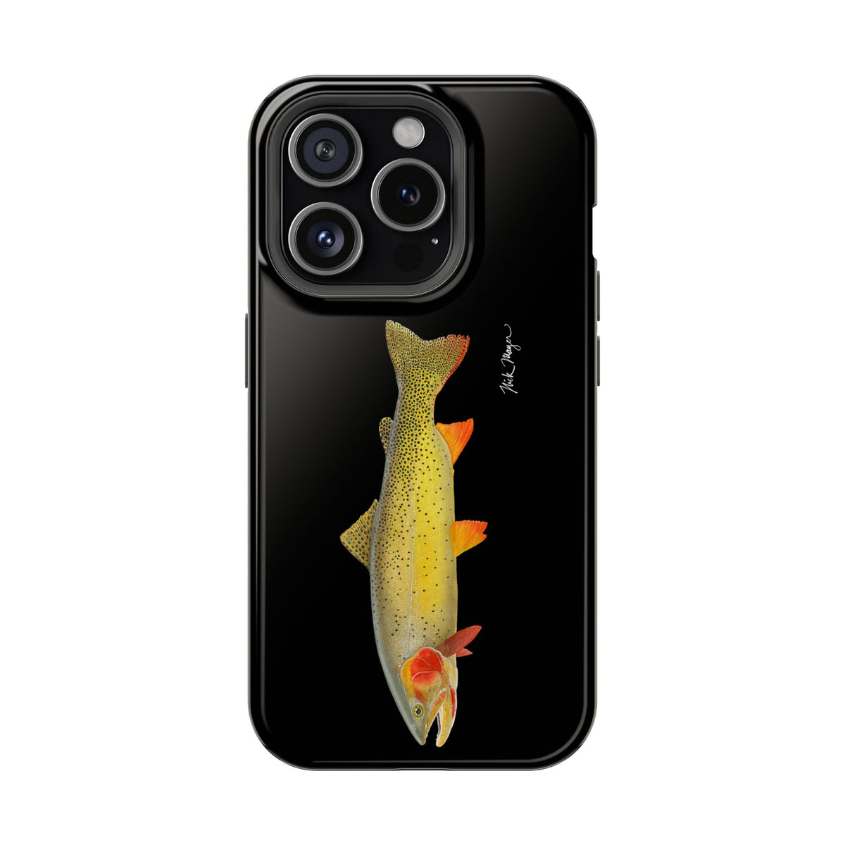 Cutthroat Trout 1 Black MagSafe iPhone Case Printify