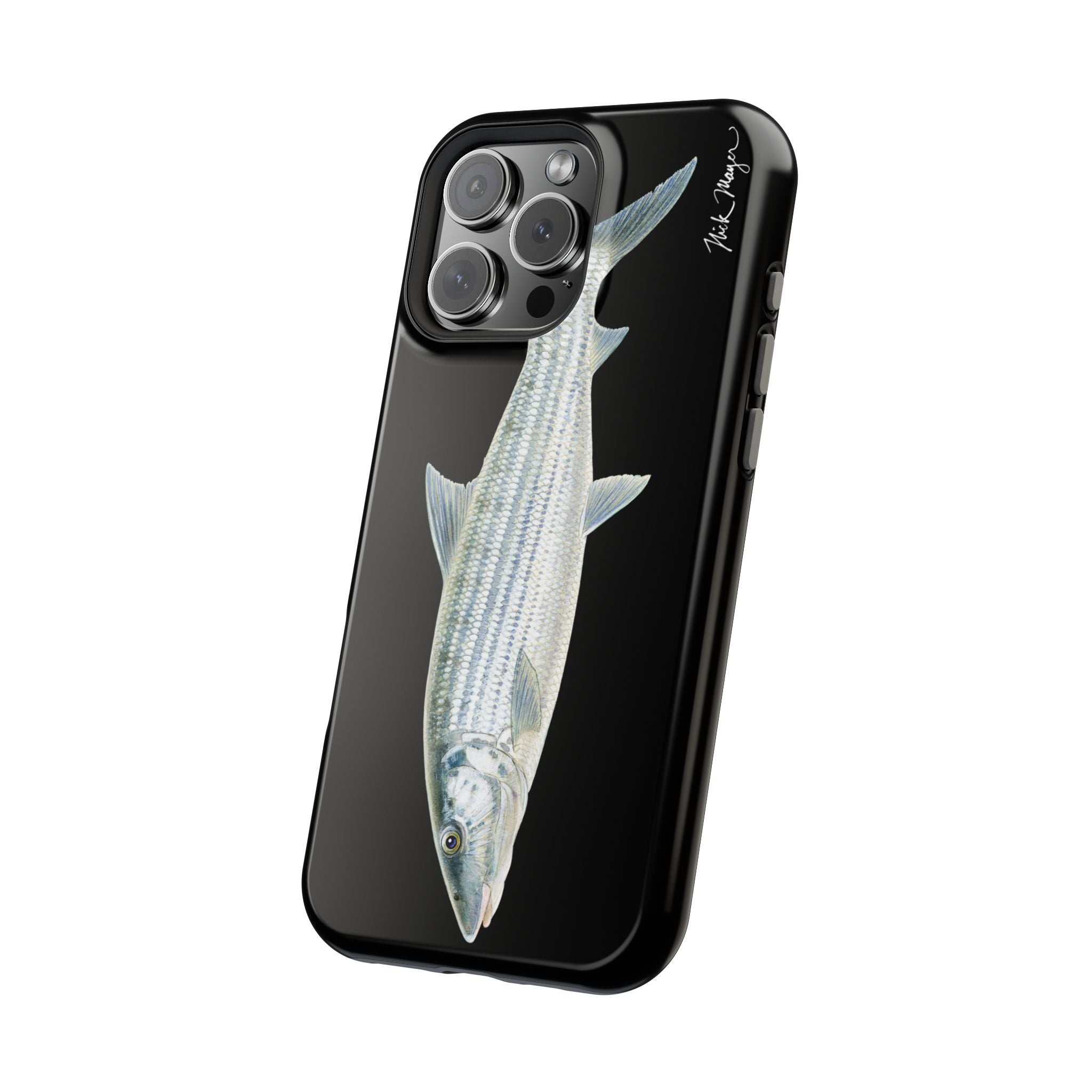 Bonefish MagSafe Black iPhone Case