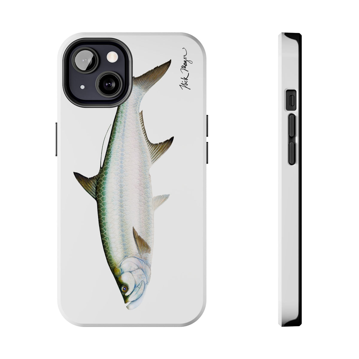 Tarpon White Phone Case (iPhone) Printify