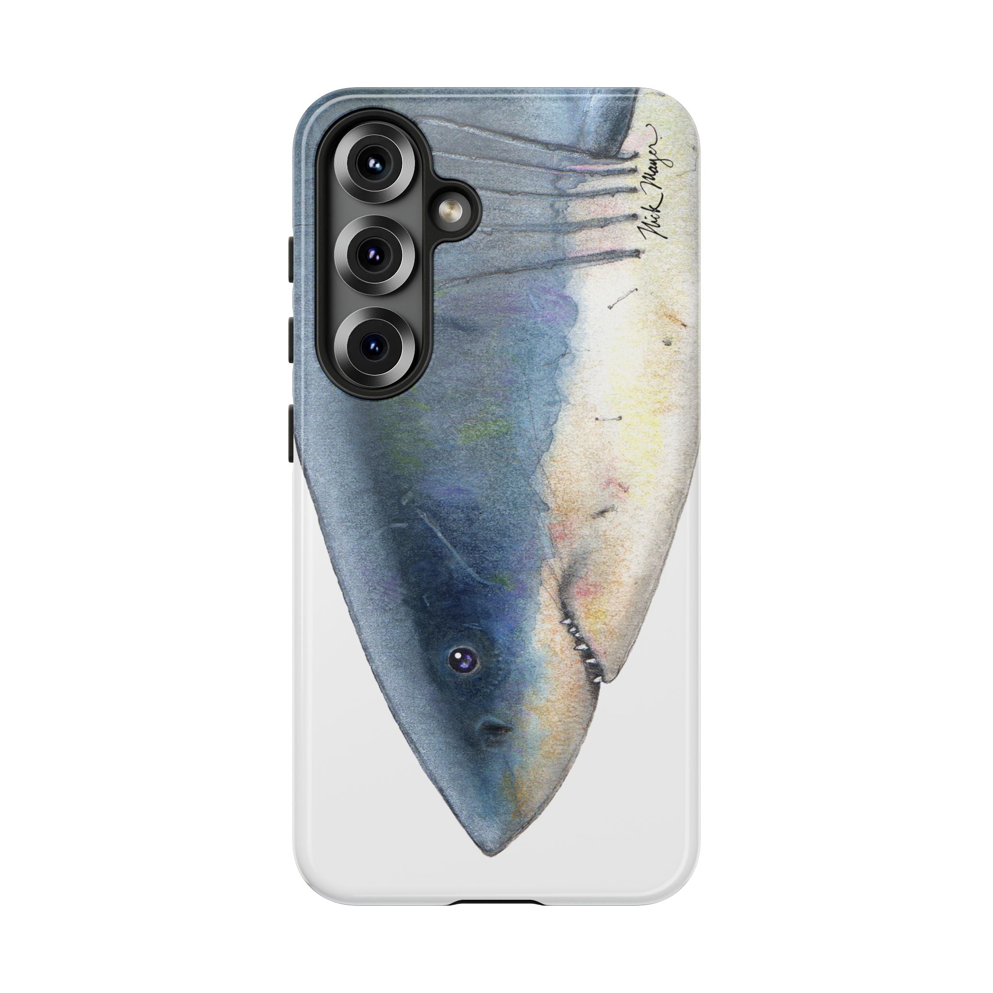 Great White Shark Face Phone Case (Samsung) Printify