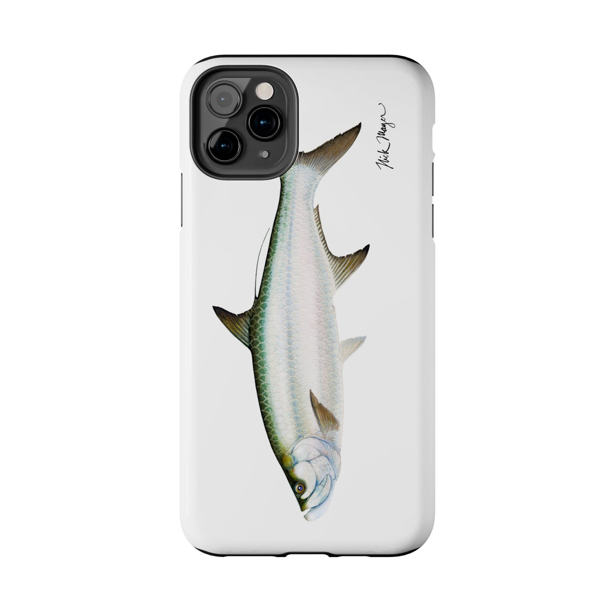 Tarpon White Phone Case (iPhone) Printify
