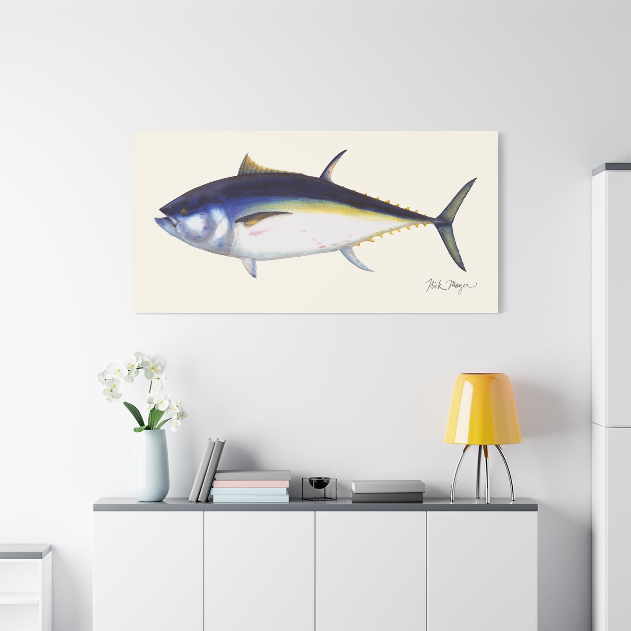 Giant Bluefin Tuna I Canvas Print