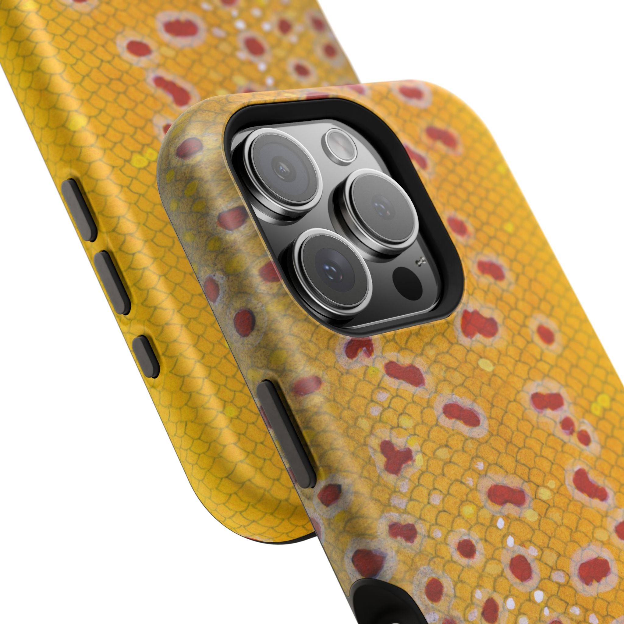 Brown Trout 3 Skin MagSafe iPhone Case