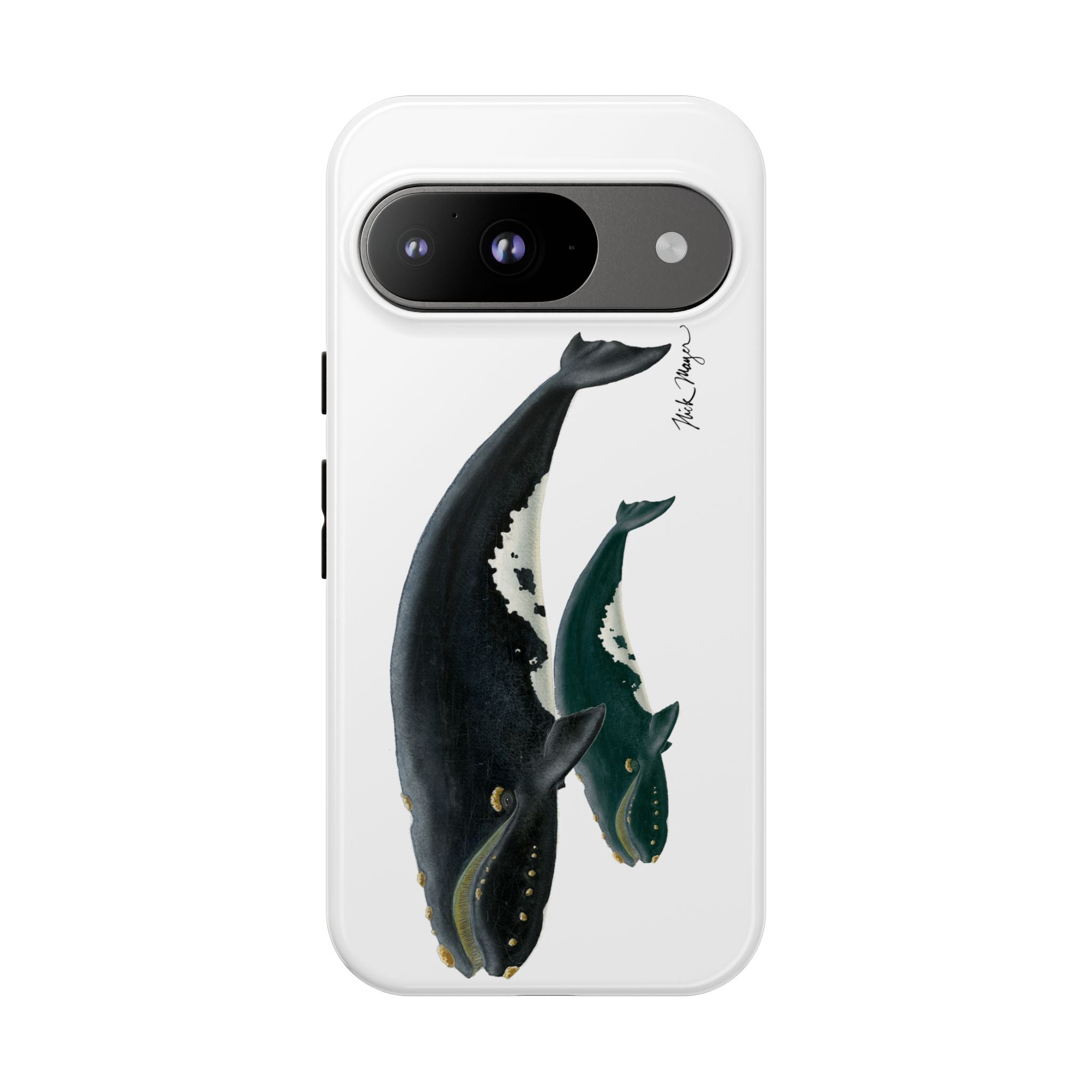 Mother & Calf Right Whale Phone Case (Samsung)