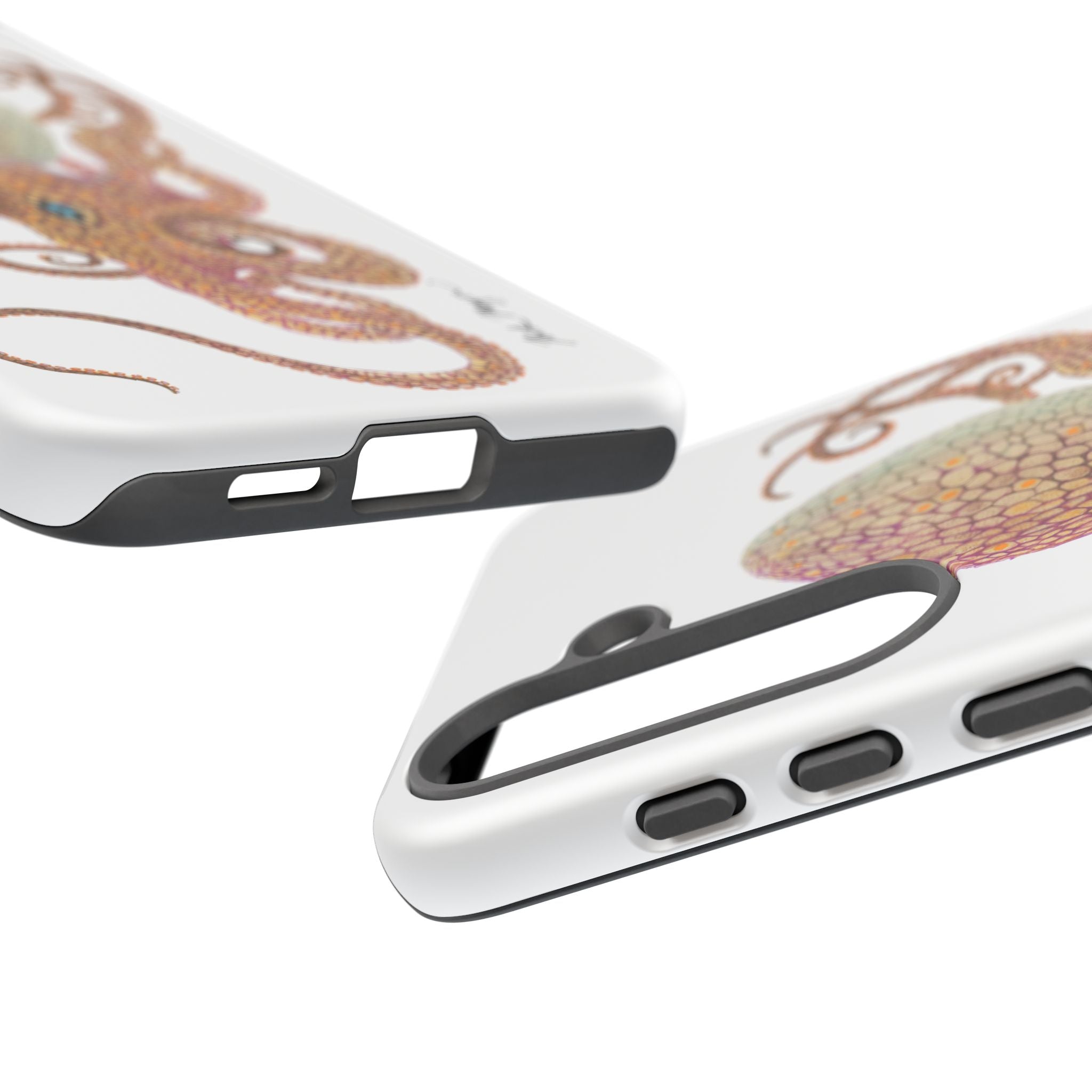 Two Spot Octopus White Phone Case (Samsung)