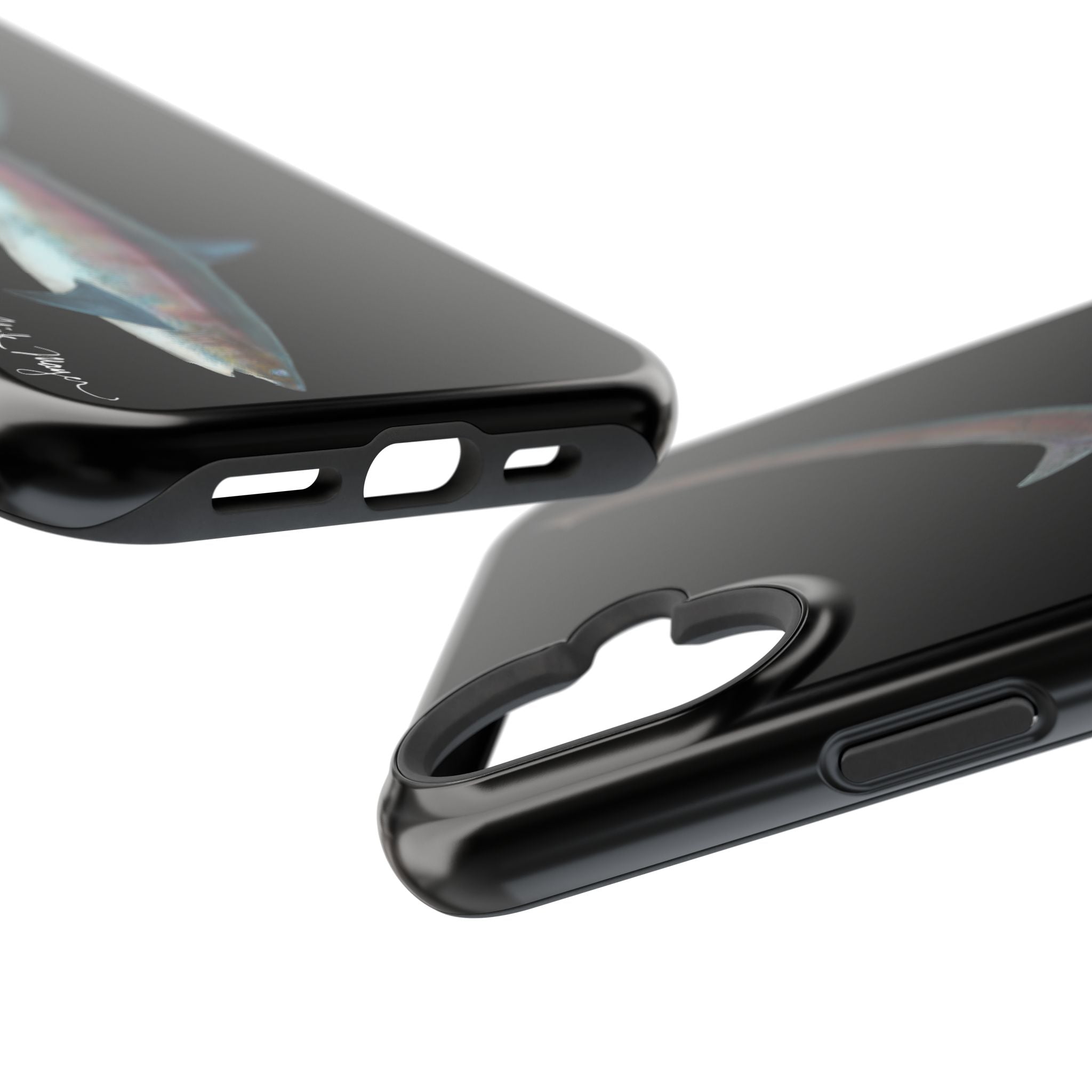 Thresher Shark MagSafe Black iPhone Case