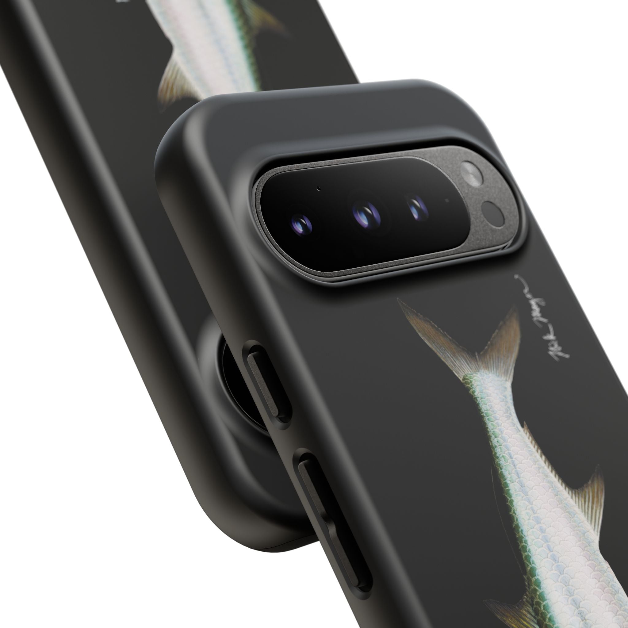 Tarpon Black Phone Case (Samsung) Printify
